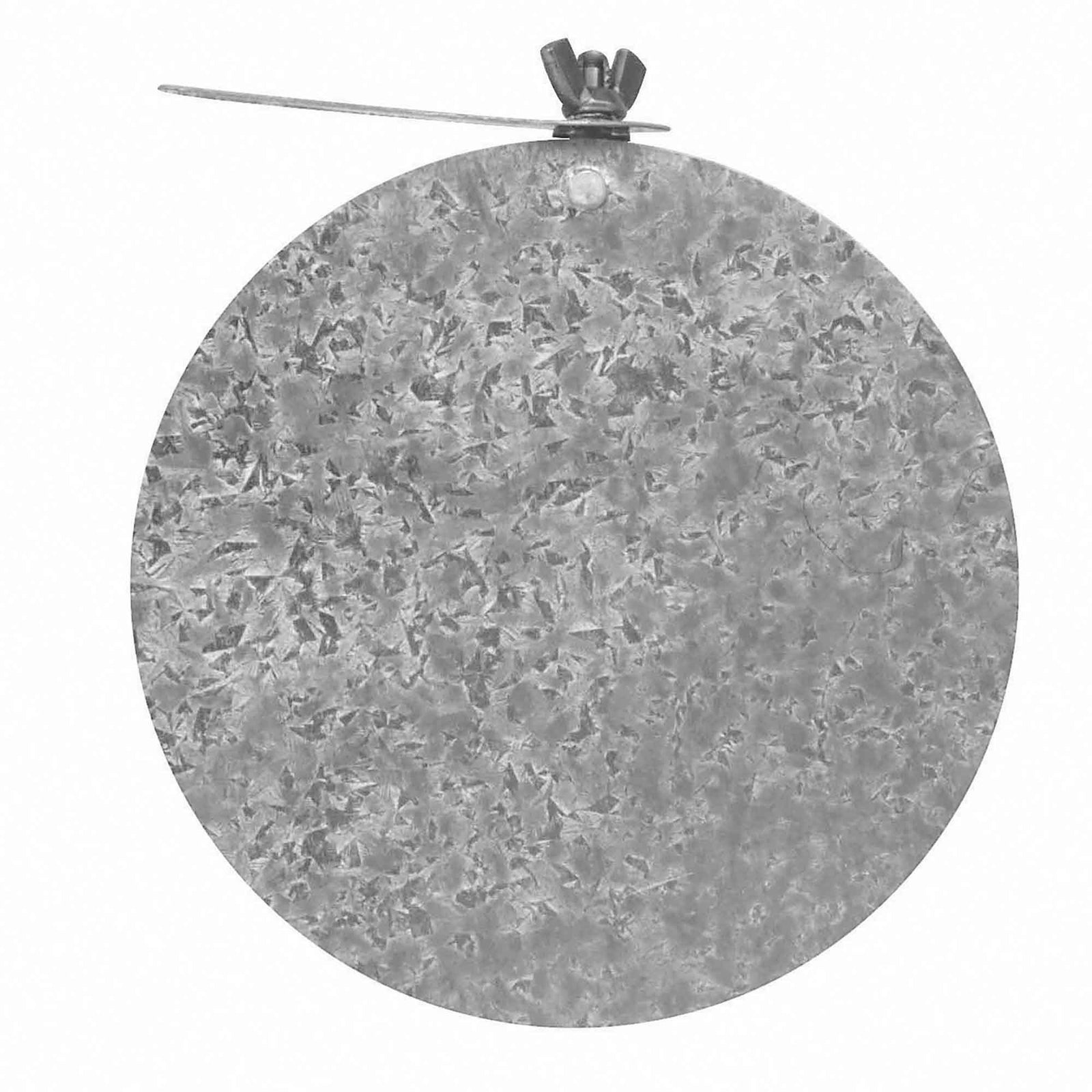 Clé de débit ronde en acier galvanisé, 4'' 