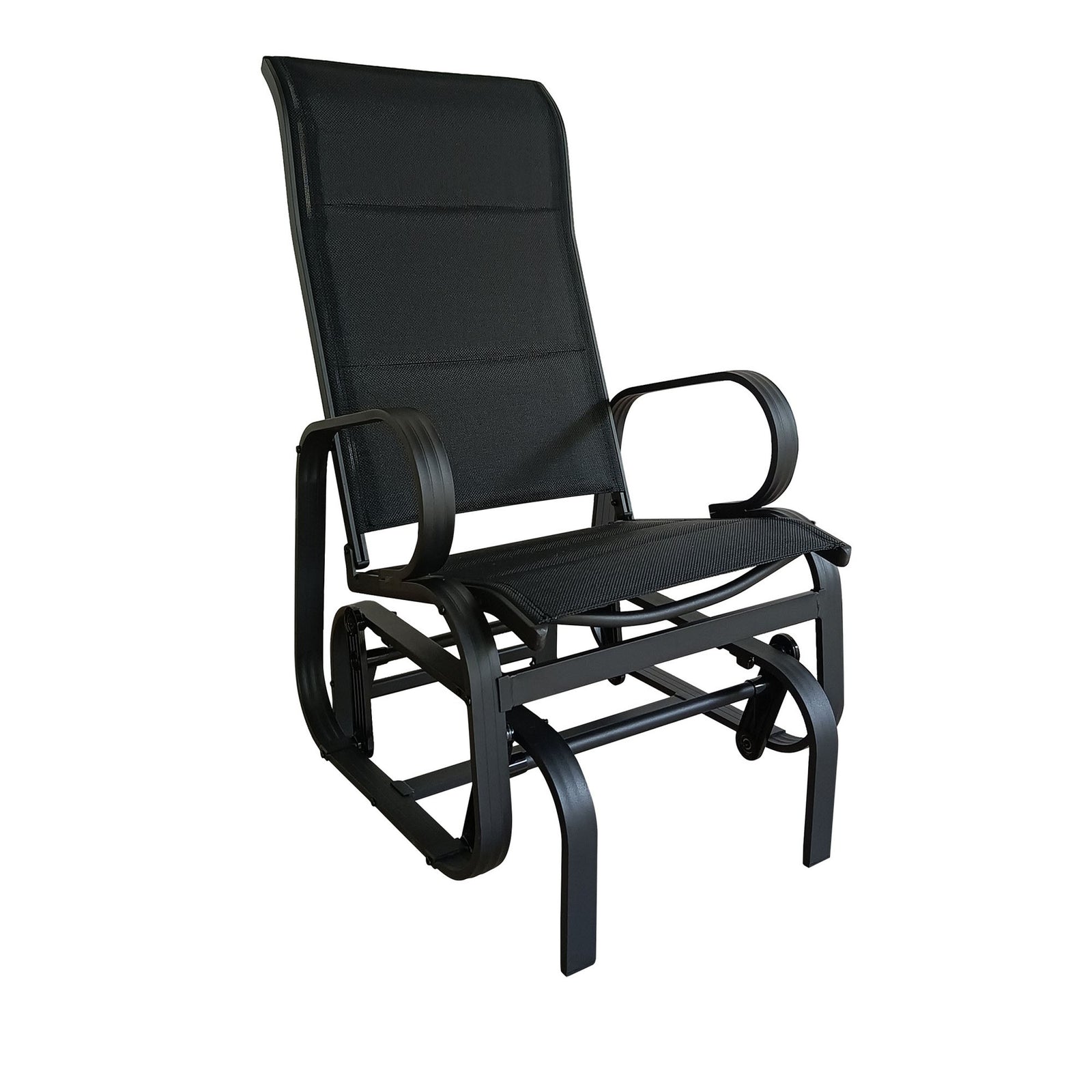 Chaise oscillante, noir