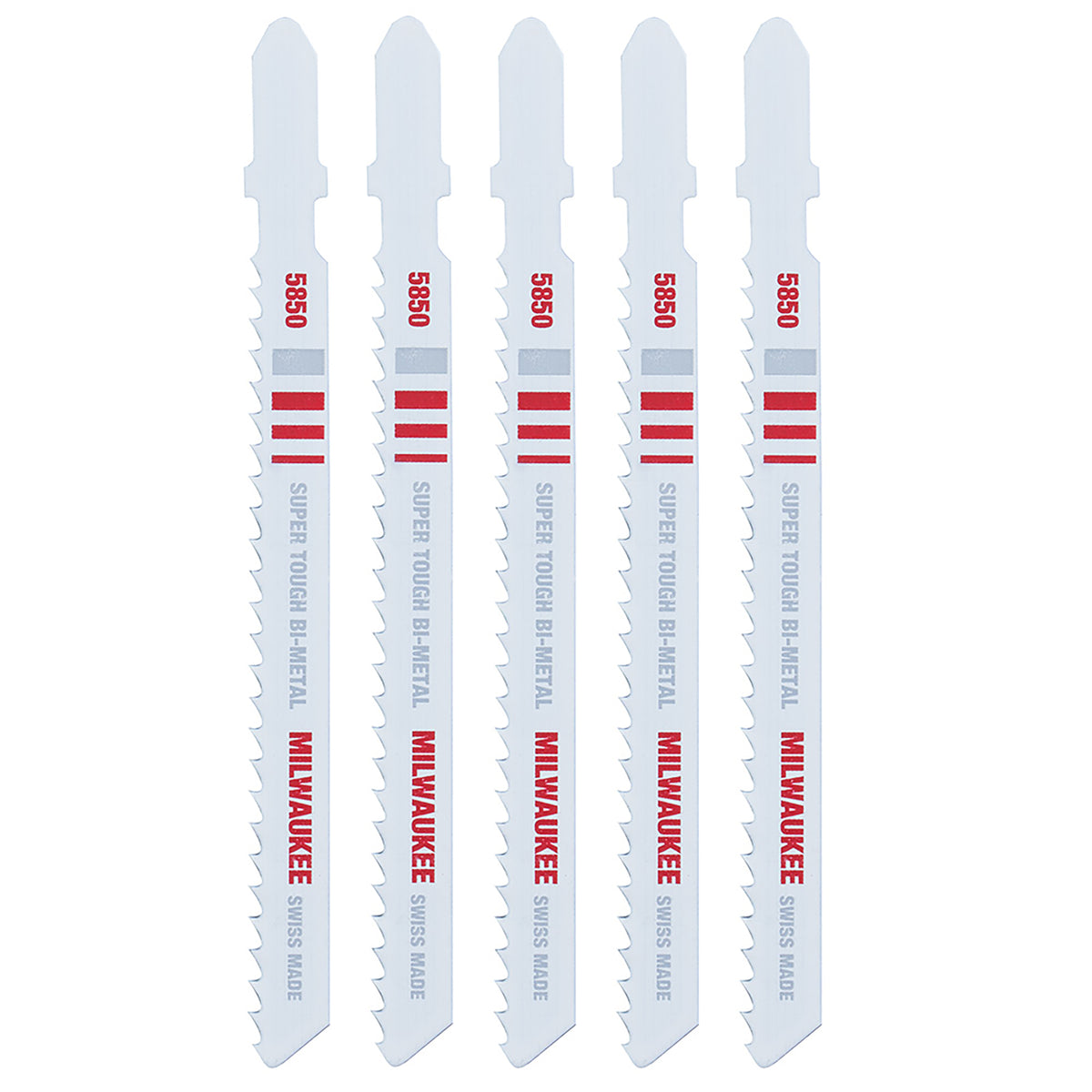Lame de scie sauteuse bimétallique à 8 DPP de 4 po (paq. 5)