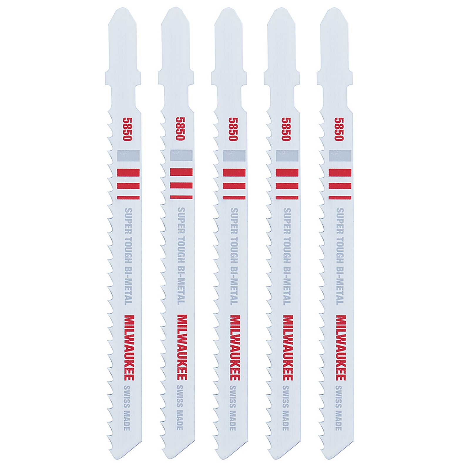 Lame de scie sauteuse bimétallique à 8 DPP de 4 po (paq. 5)
