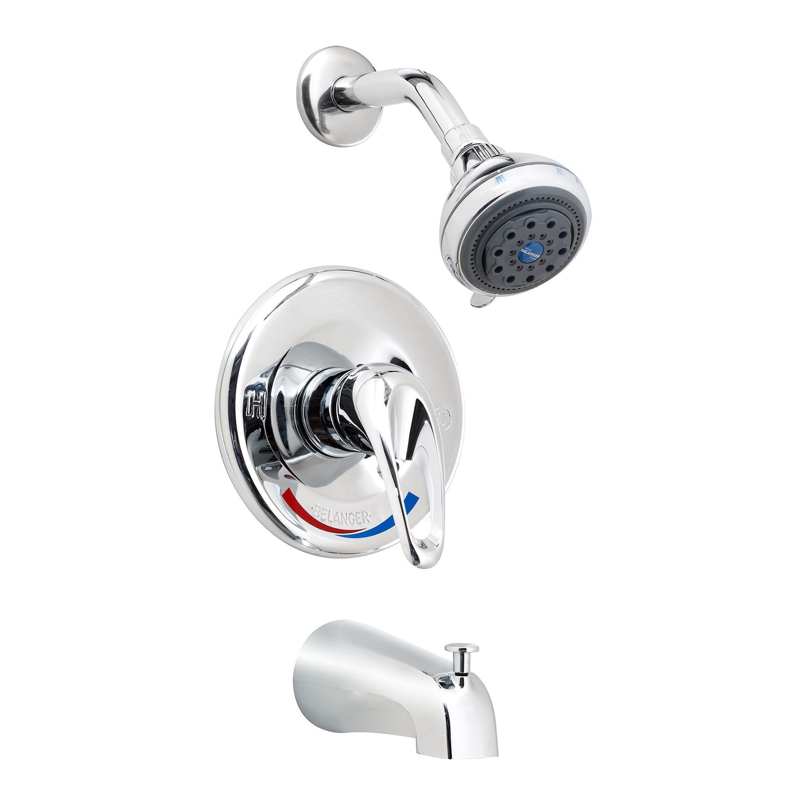 Robinet Deco pour baignoire /douche avec valve à pression équilibrée et contrôle de volume
