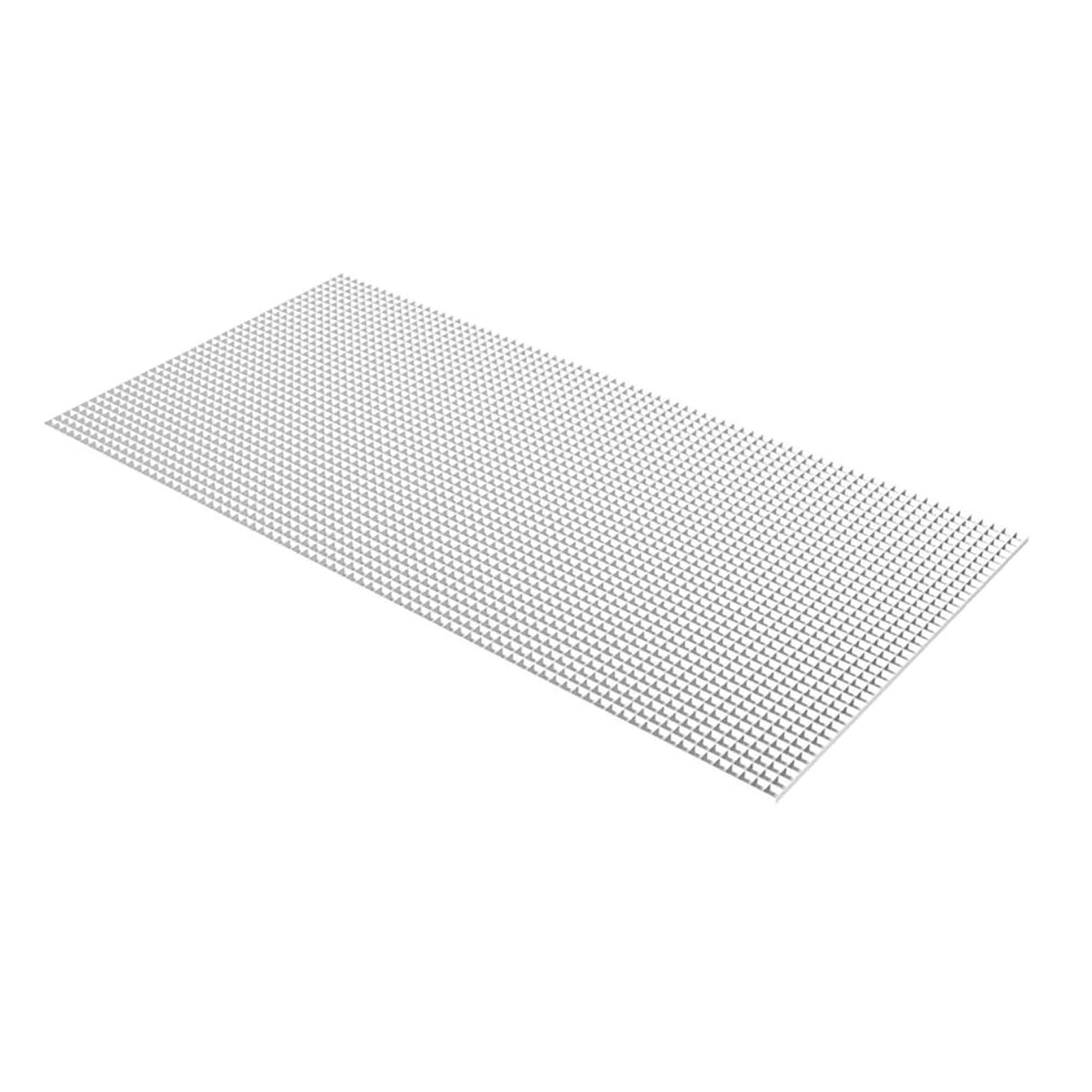 Panneau d'éclairage de styrène quadrillé "Eggcrate", 24" x 48"