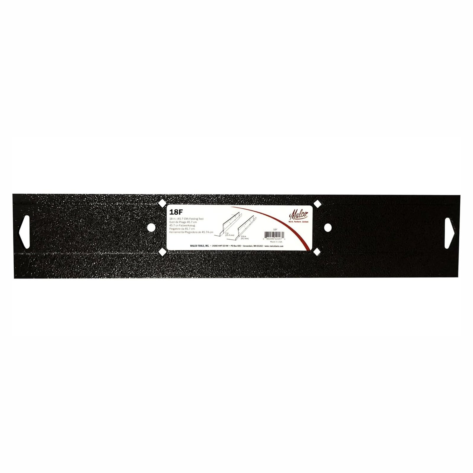 Plieuse manuelle pour tôle 24-30 ga, 18"
