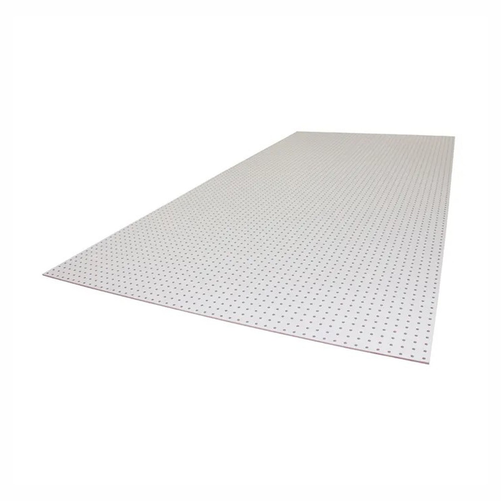 Panneau Fibrex perforé blanc, 1/4" x 4' x 8'