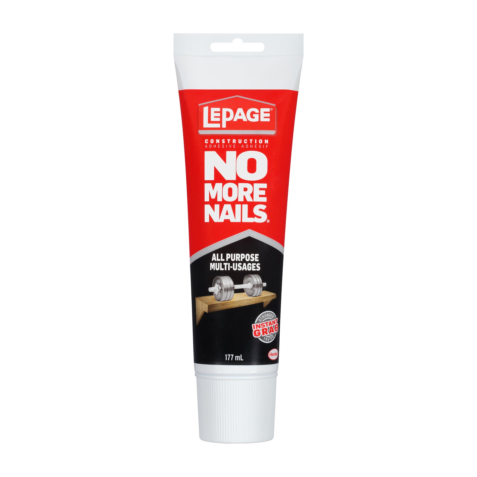 Adhésif tout usage No More Nails, 177 ml