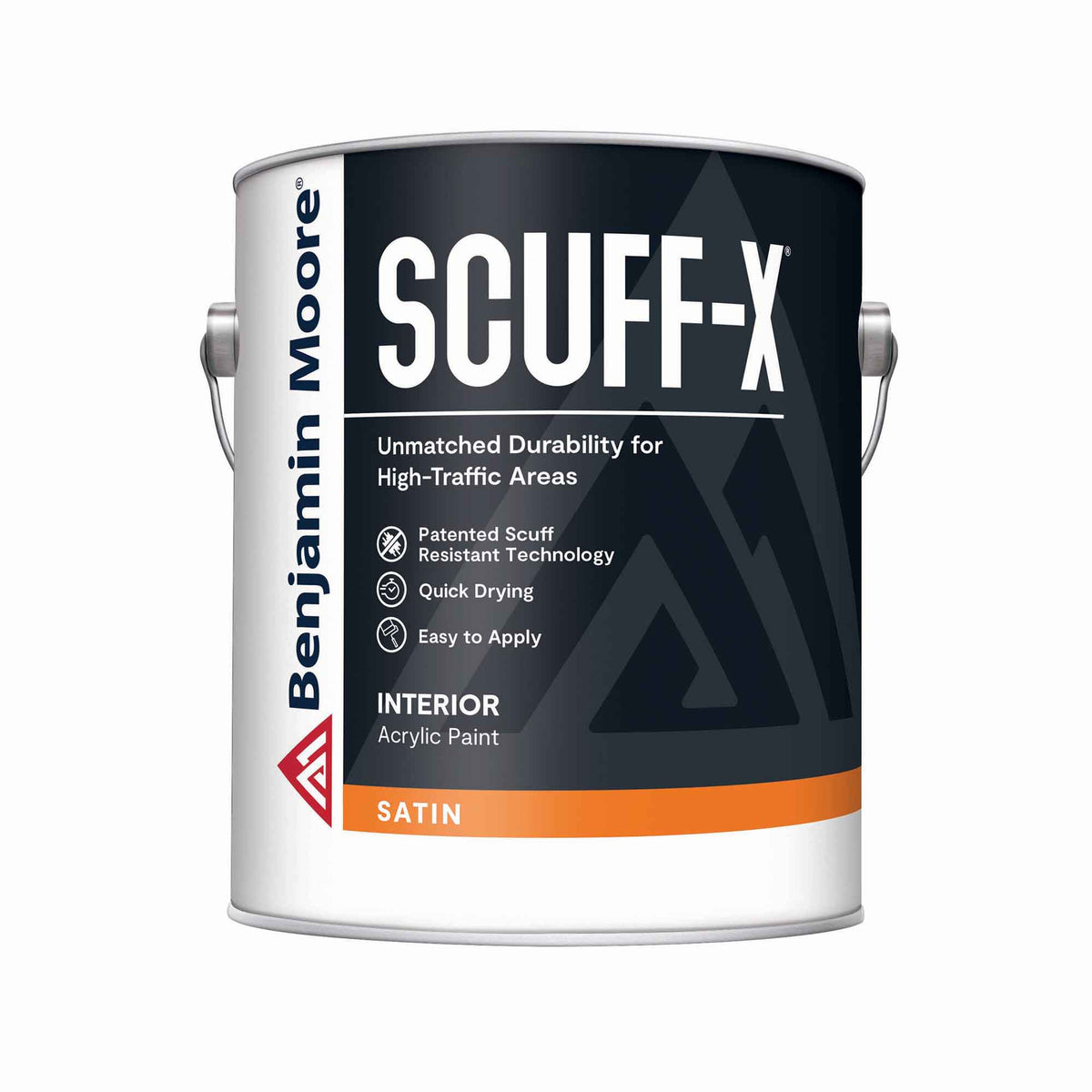 Peinture d'intérieur au latex Scuff-X satin base 4, 3,79 L