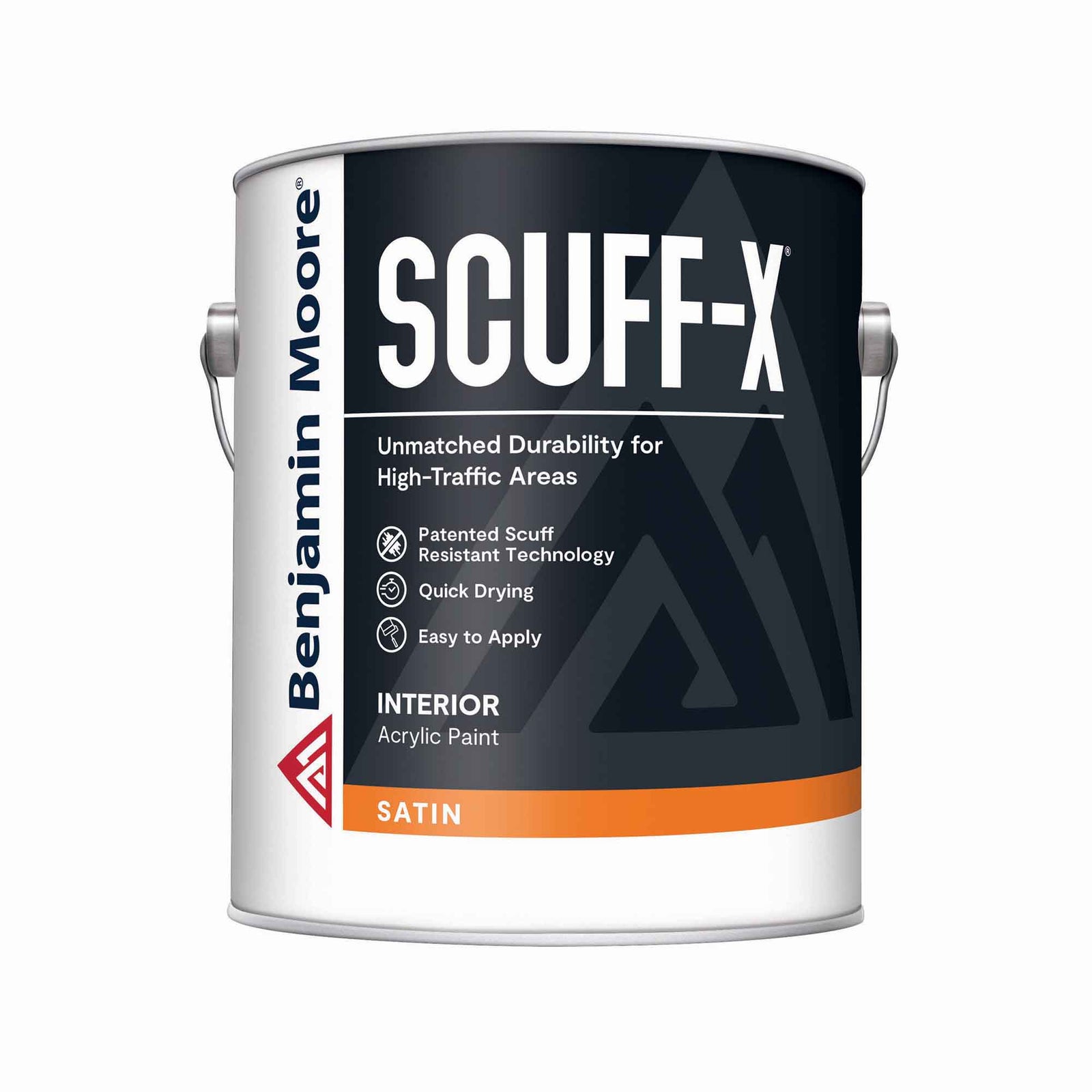 Peinture d'intérieur au latex Scuff-X satin base 4, 3,79 L