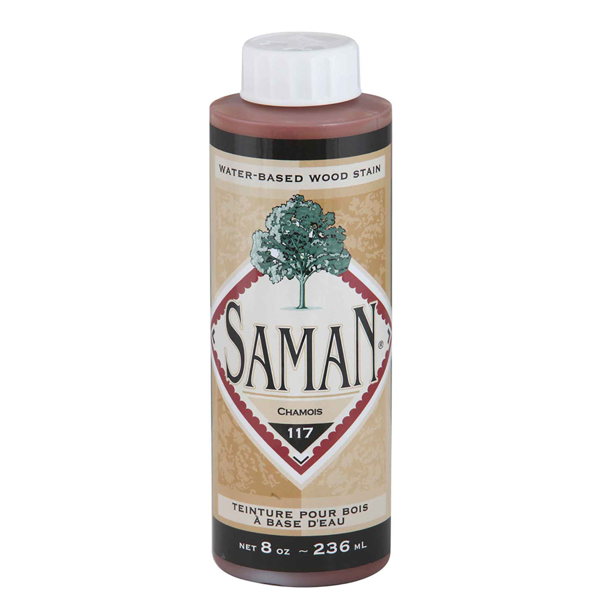 Teinture pour bois à base d'eau Chamois, 236 ml                  