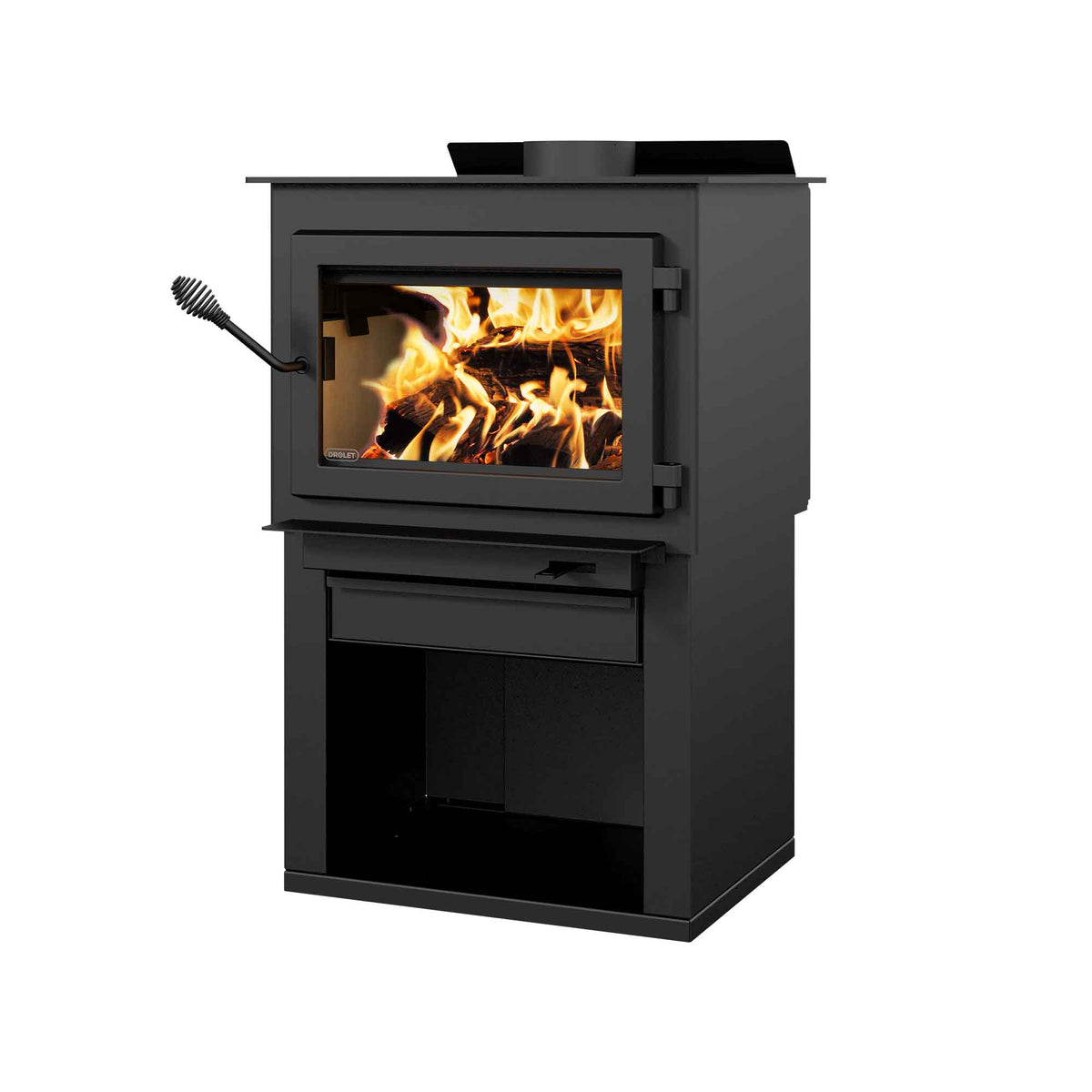 Poêle à bois traditionnel Déco Alto, 75 000 BTU