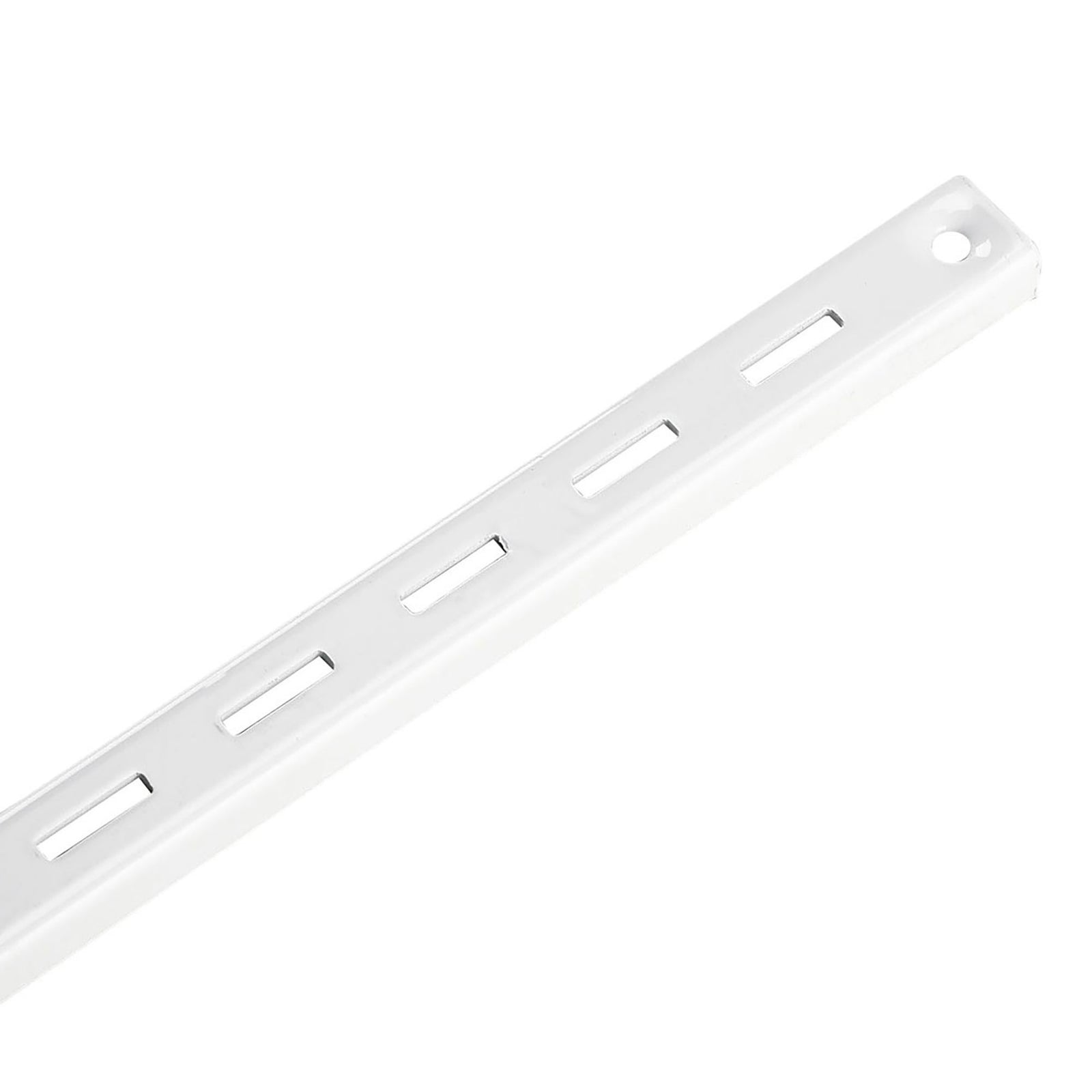 Crémaillère blanche pour étagère, 4'