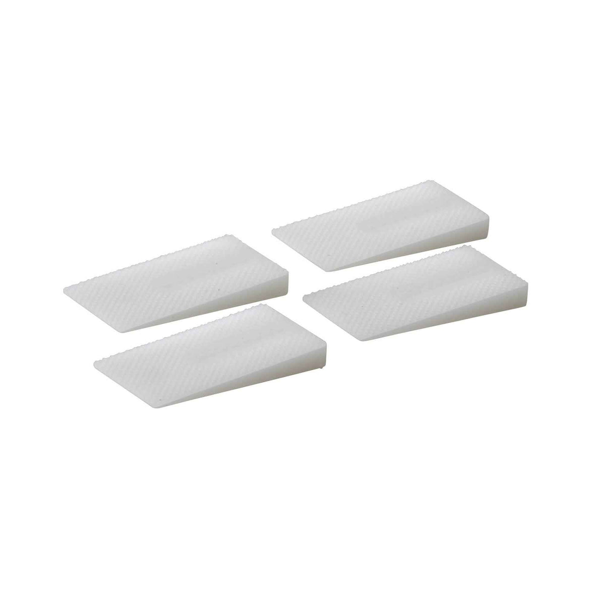 Cale en plastique pour l'installation de cuvette de toilette, 4 unités