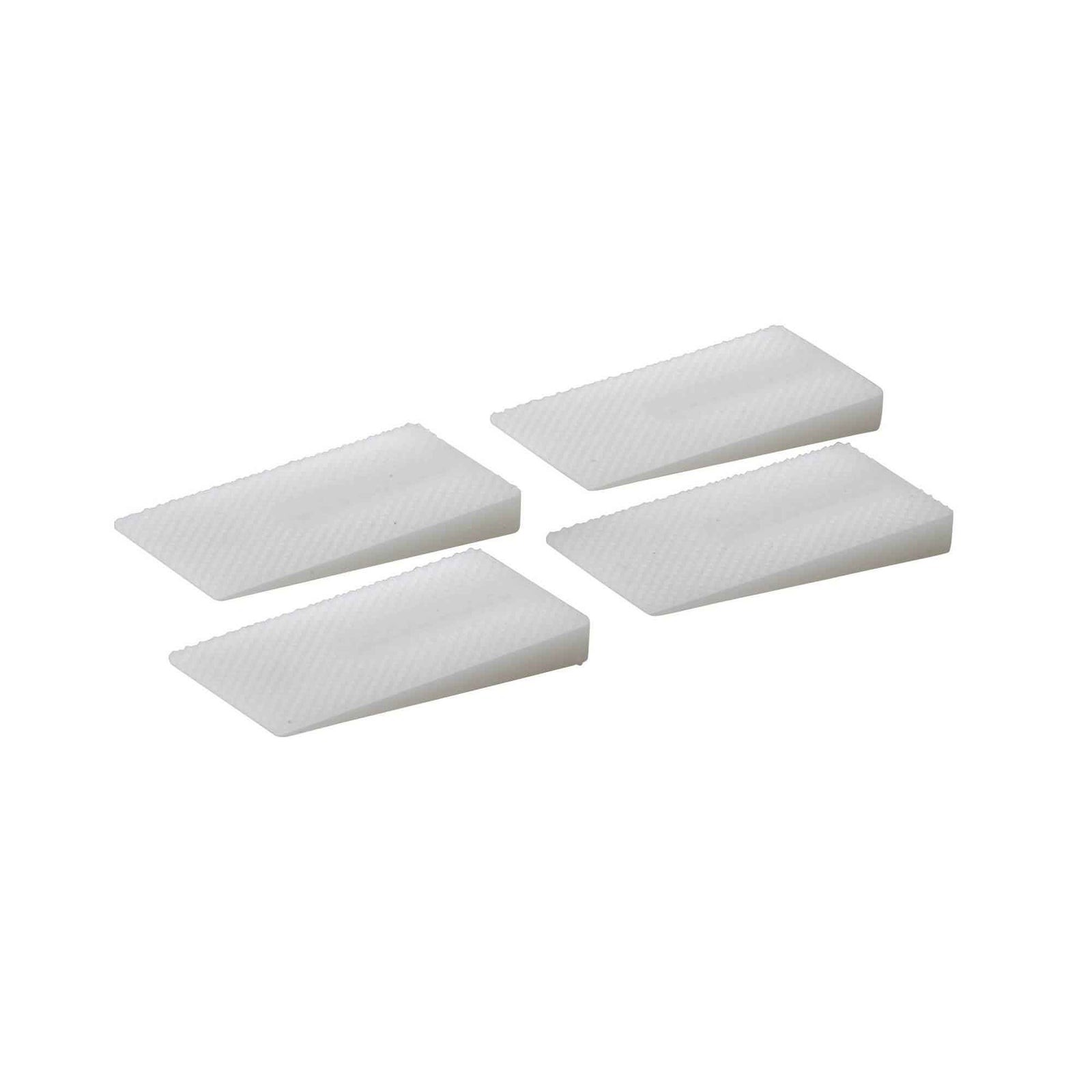 Cale en plastique pour l'installation de cuvette de toilette, 4 unités