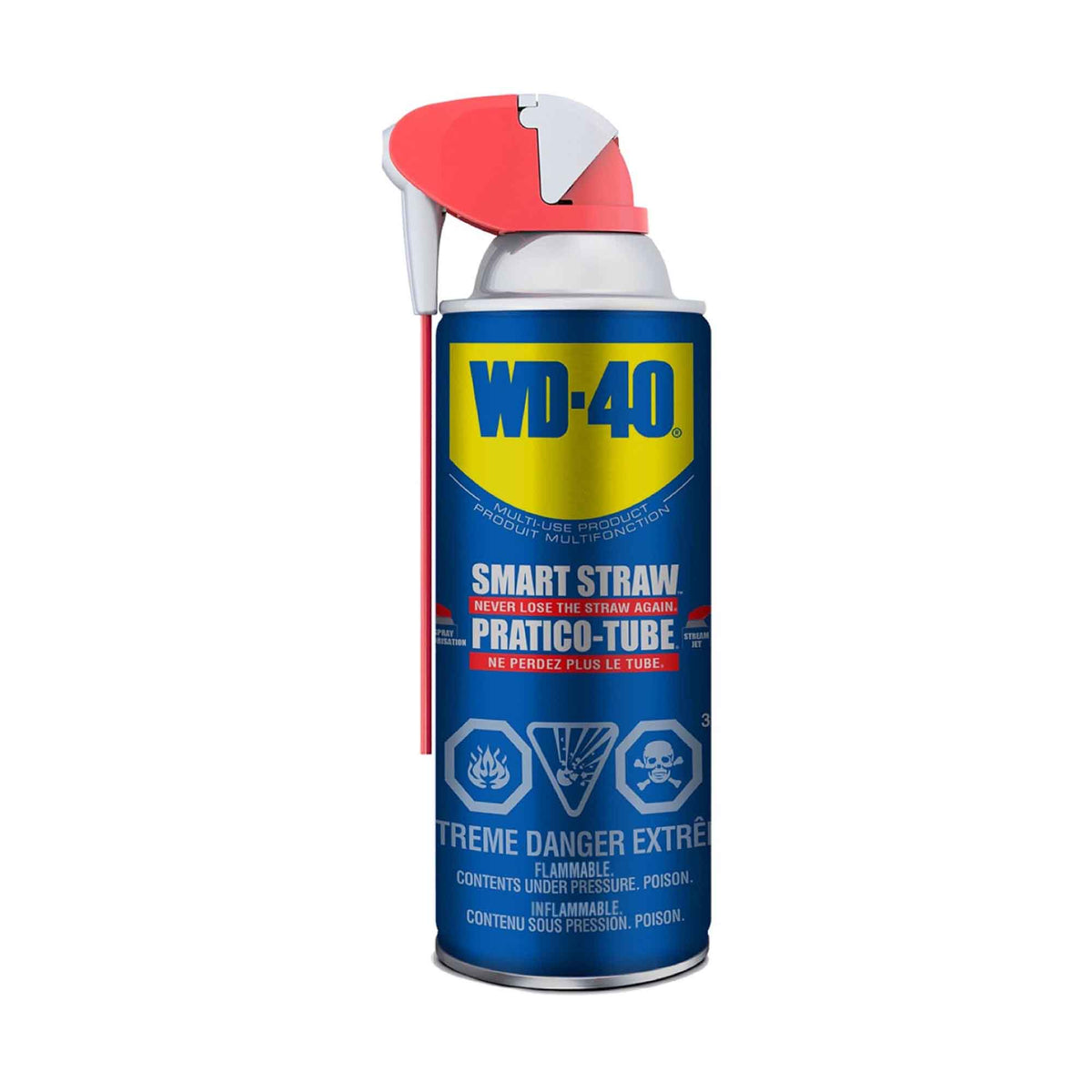 Lubrifiant en aérosol multifonction avec paille intelligente Pratico-Tube, 325 g