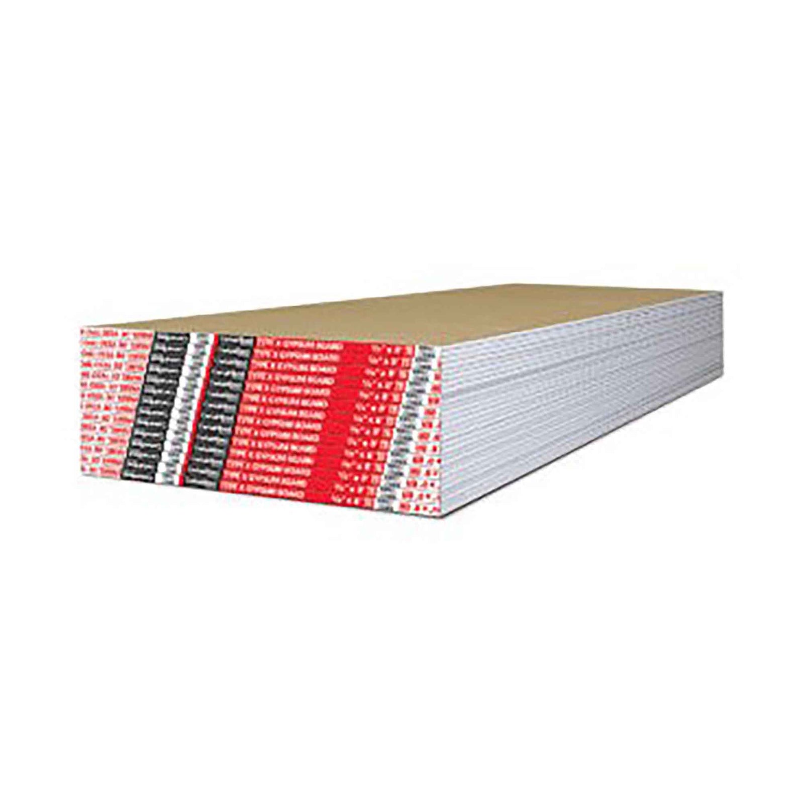 Panneau de gypse de Type X résistant au feu pour murs et plafonds, 5/8" x 4' x 8'