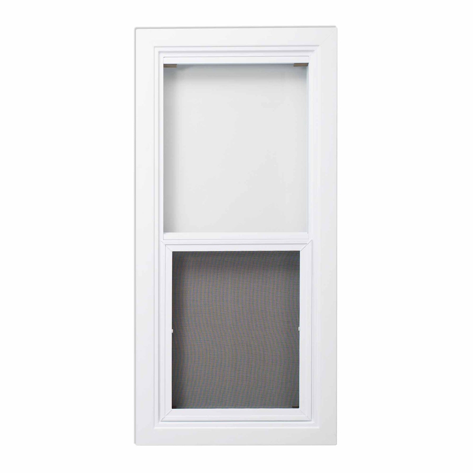 Fenêtre de cabanon ouvrante et blanche, 20x30