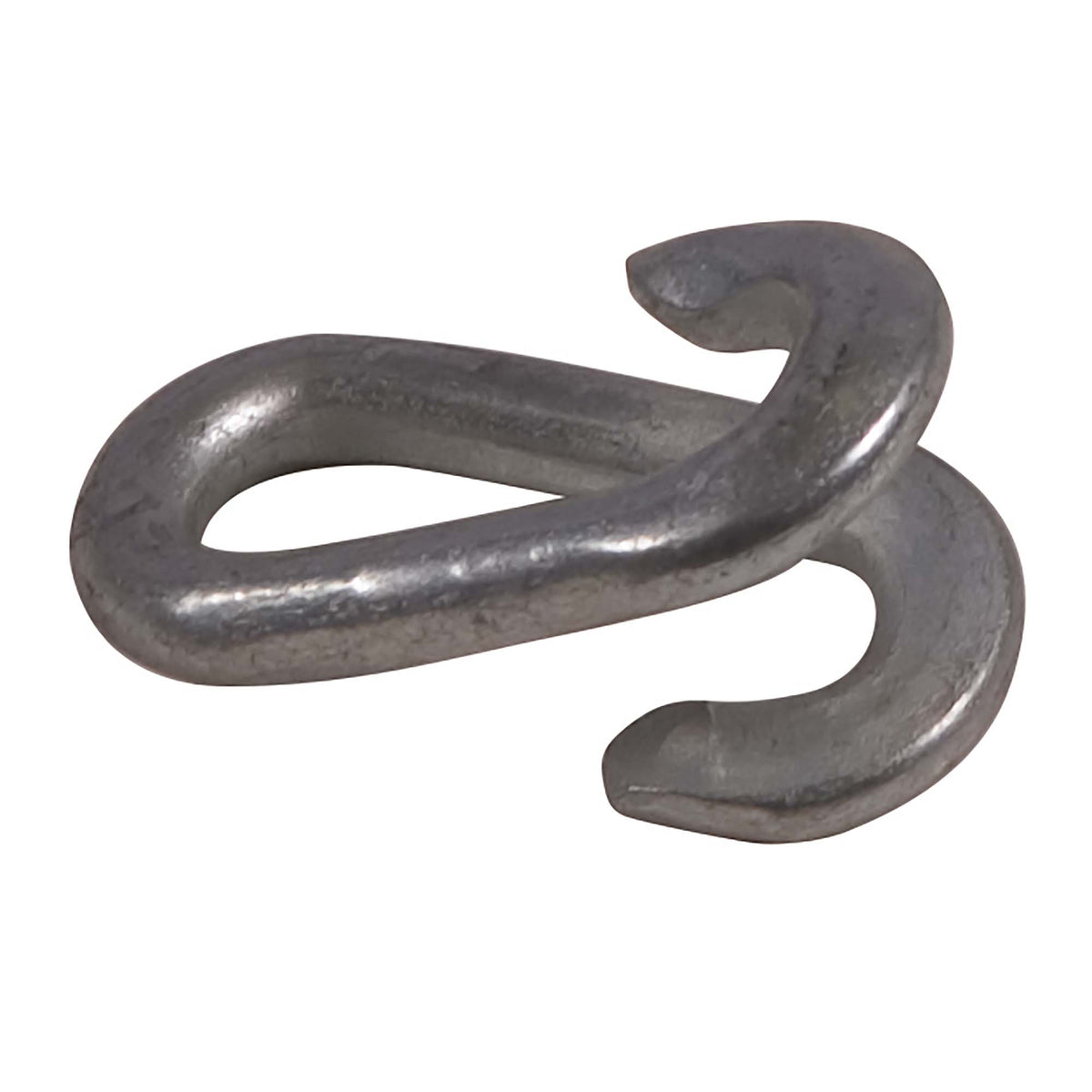 Maillon enroulé plaqué de zinc de 1/8"