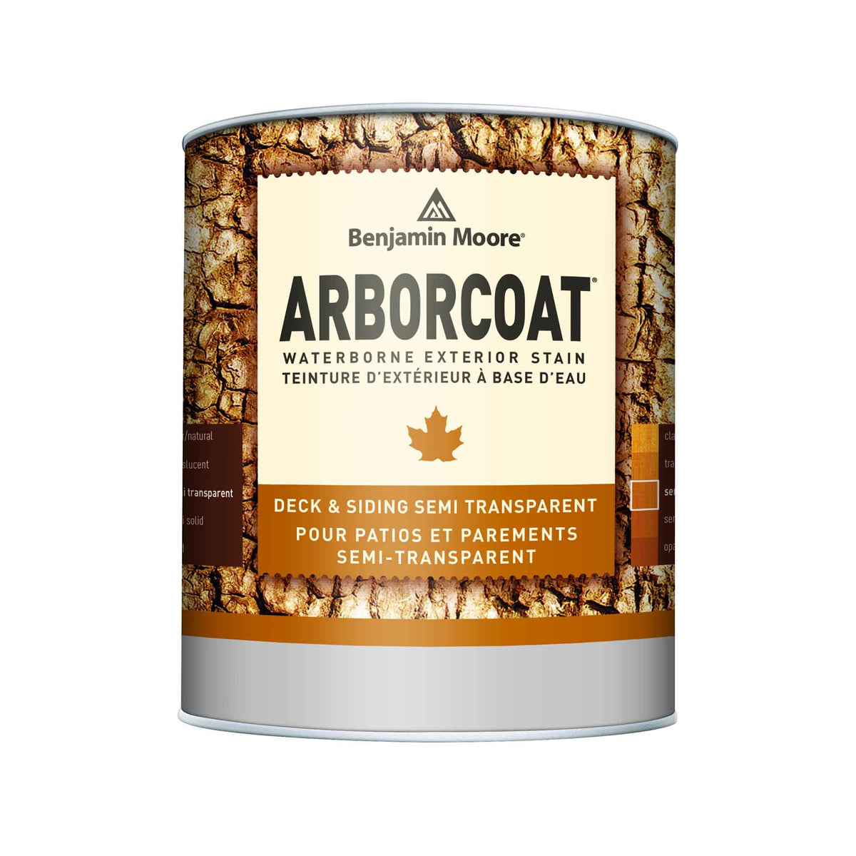 Teinture d’extérieur Arborcoat semi-transparente base claire, 236 ml