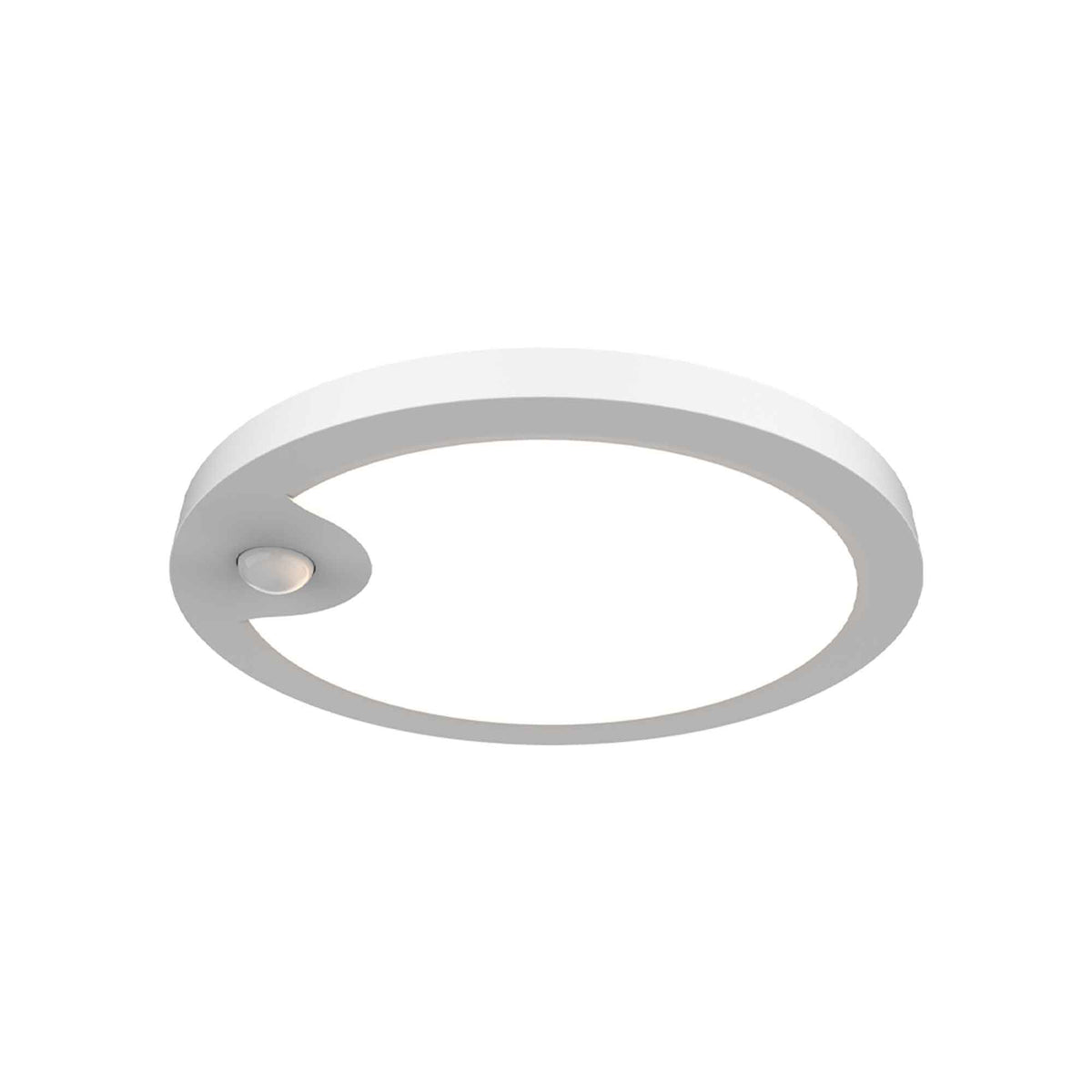 Plafonnier ultra mince pour placard avec DEL de 5" avec détecteur de mouvement, blanc