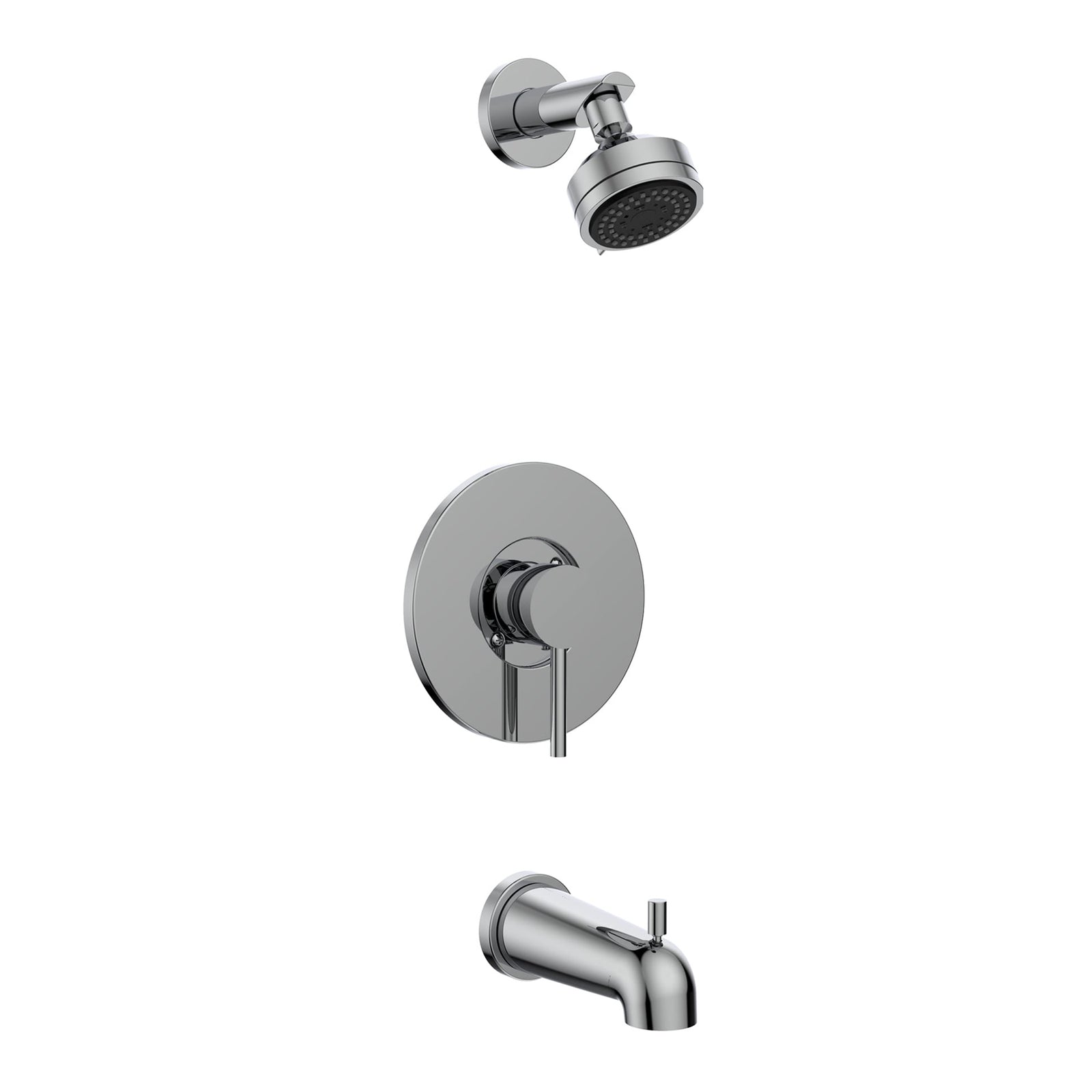 Robinet pour bain/douche Delphi avec valve à pression à équilibrer