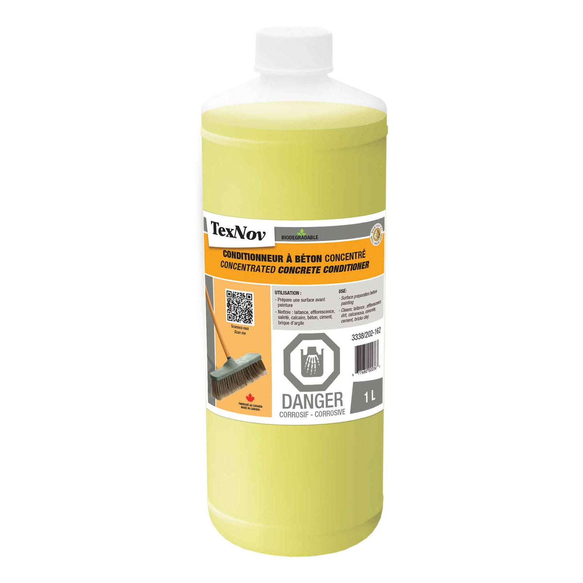 Conditionneur à béton concentré biodégradable, 1 L
