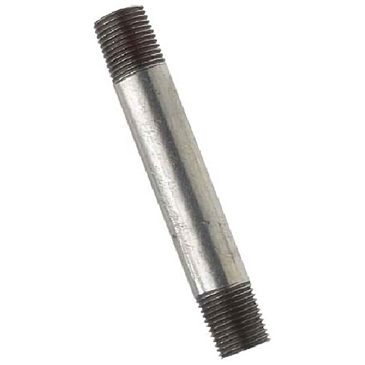 Mamelon en acier galvanisé, 1/8" x fermé