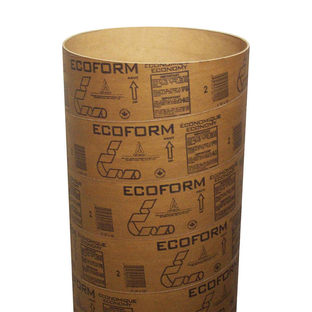 Tube à béton économique, 6" x 8'