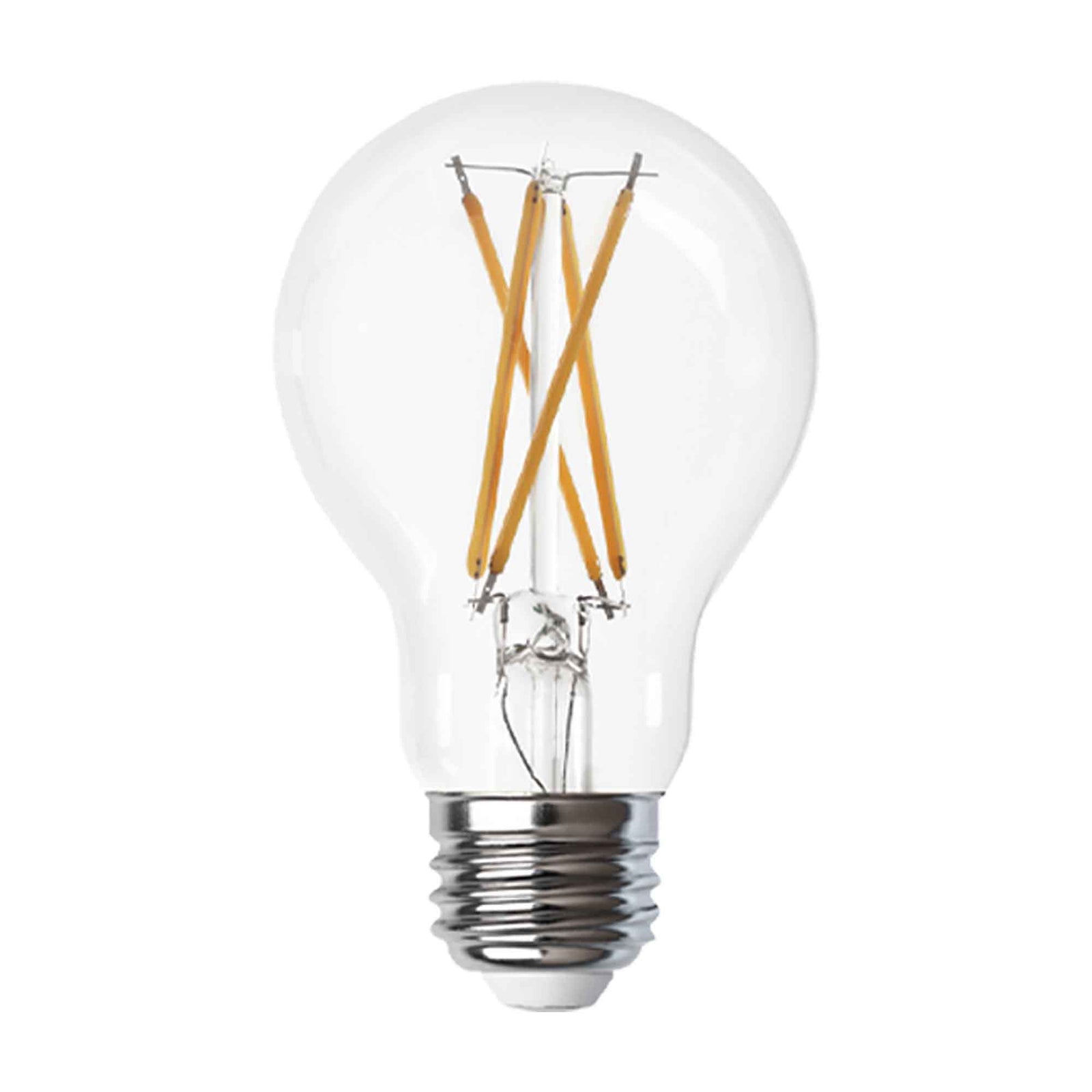 Ampoule DEL à filament clair à économie d'énergie de type-A lumière du jour 9 W, 6 unités 