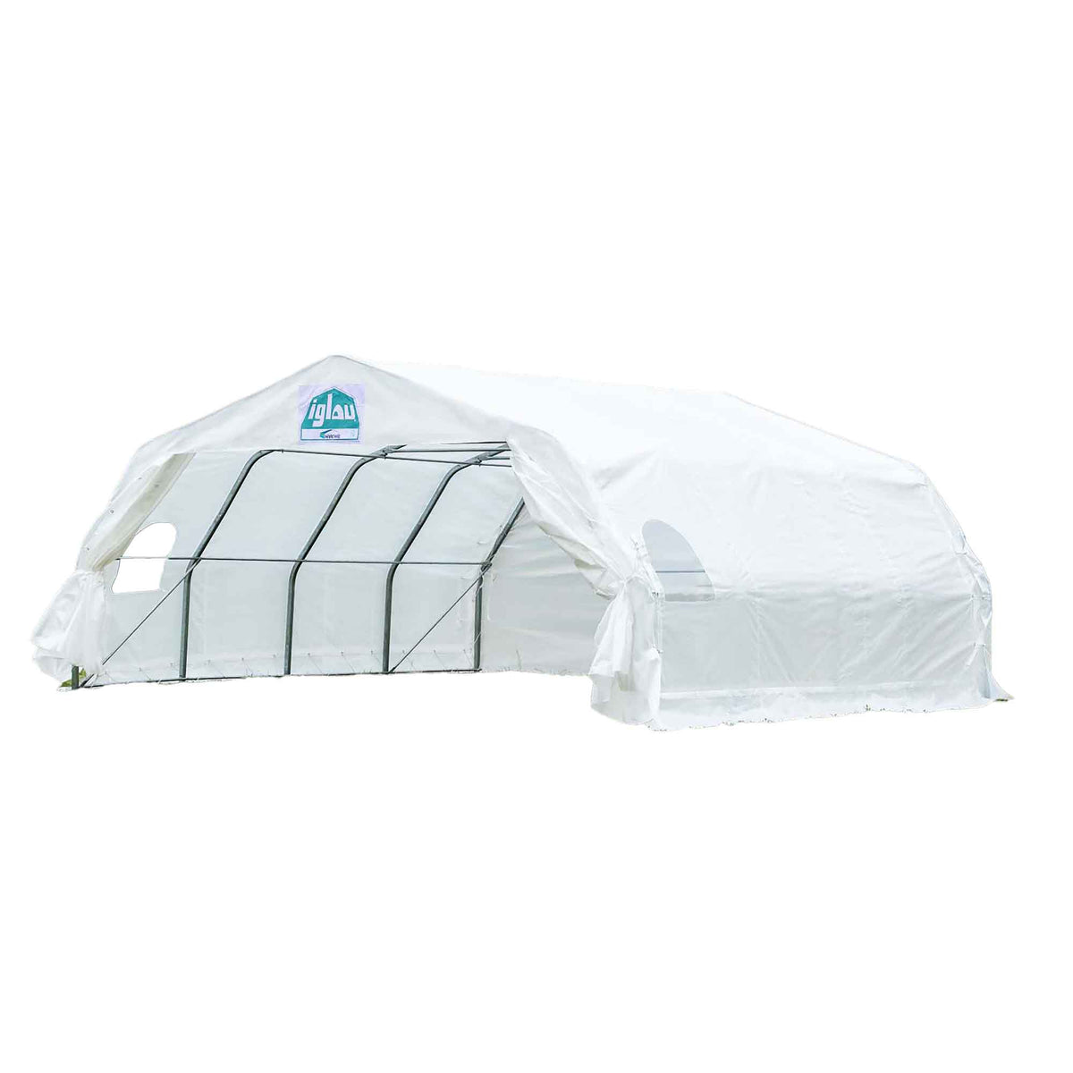 Abri d'auto double largeur, 20' x 20' x 7'-6''