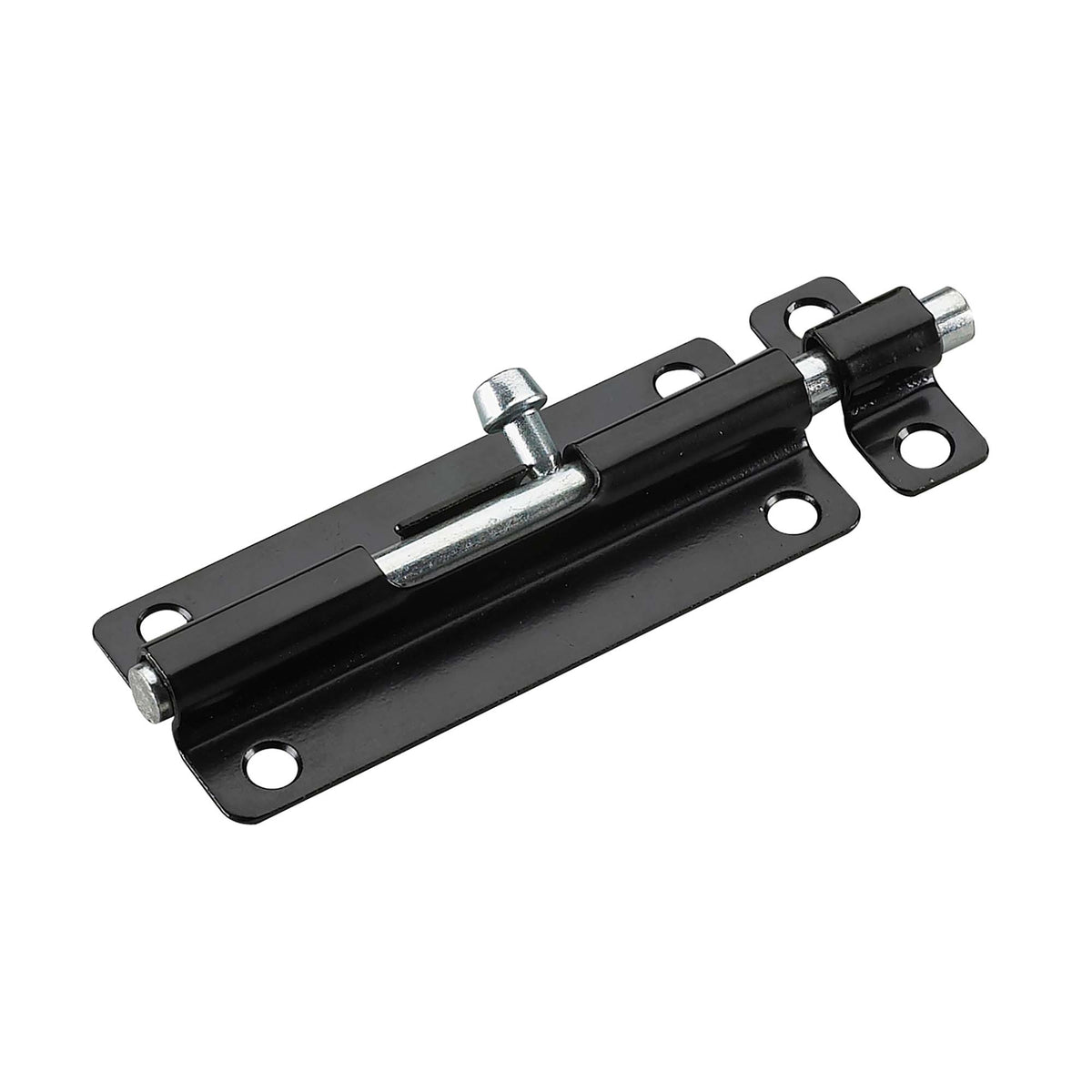 Verrou noir robuste pour cadenas, 8''