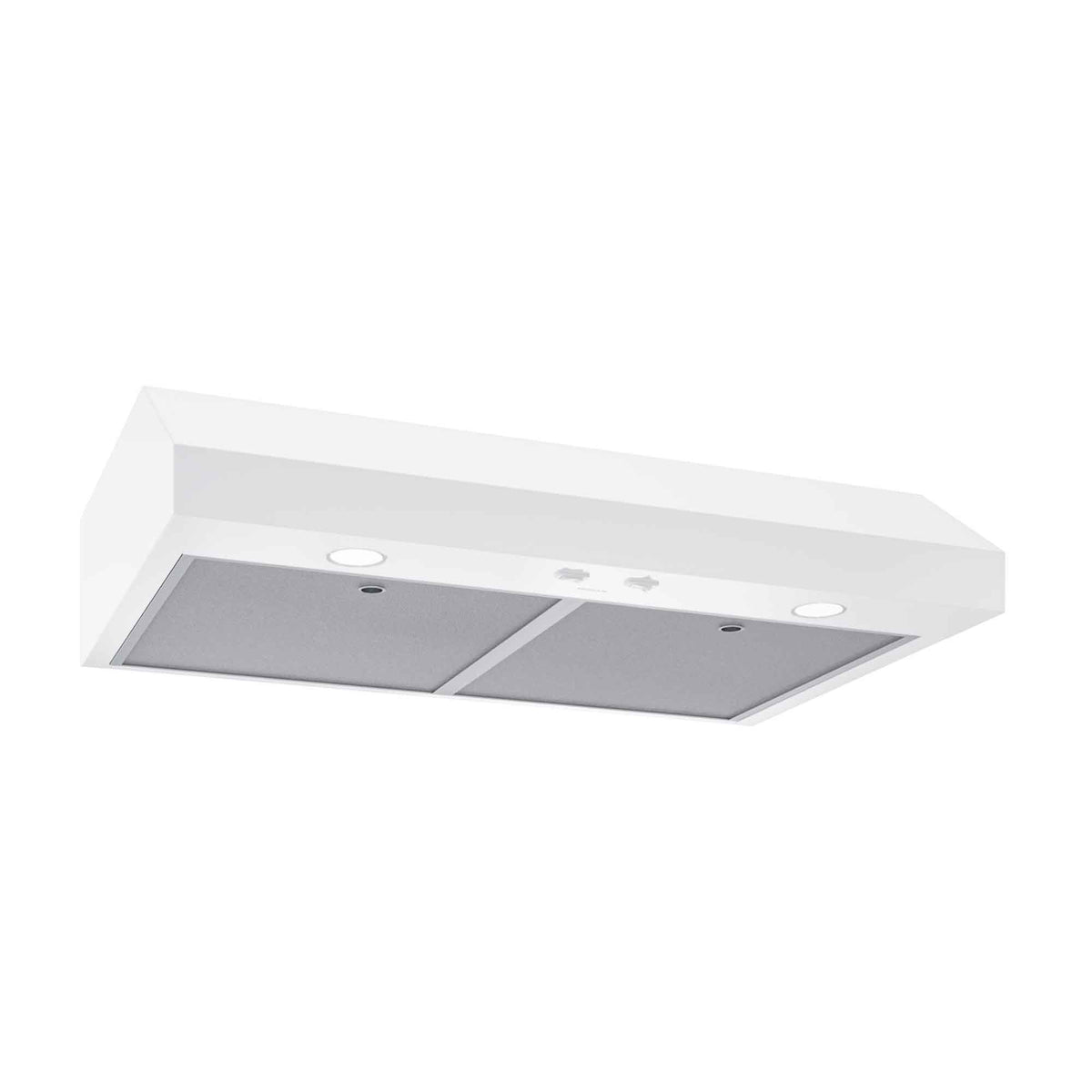 Hotte sous-armoire convertible de 30" avec puissance maximale de 350 pi³ / min, blanc