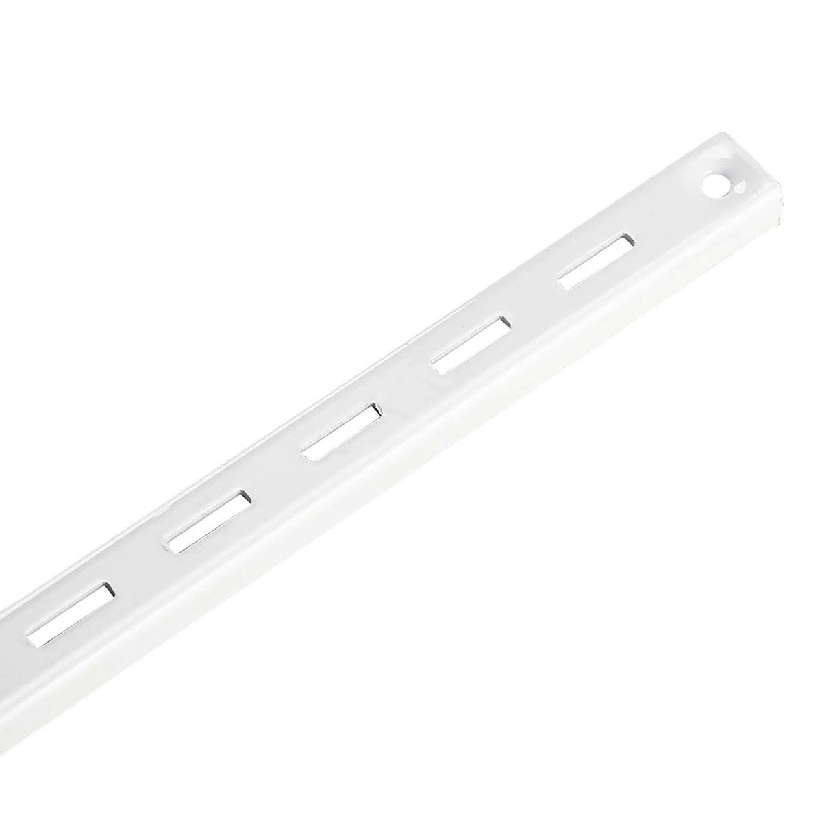 Crémaillère blanche pour étagère, 2'