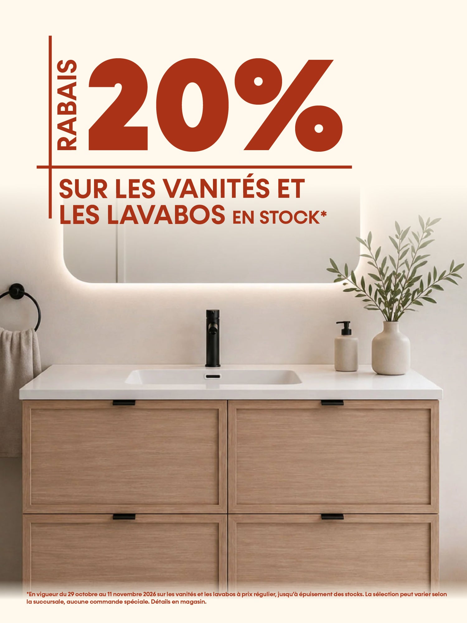 Vanités et lavabos