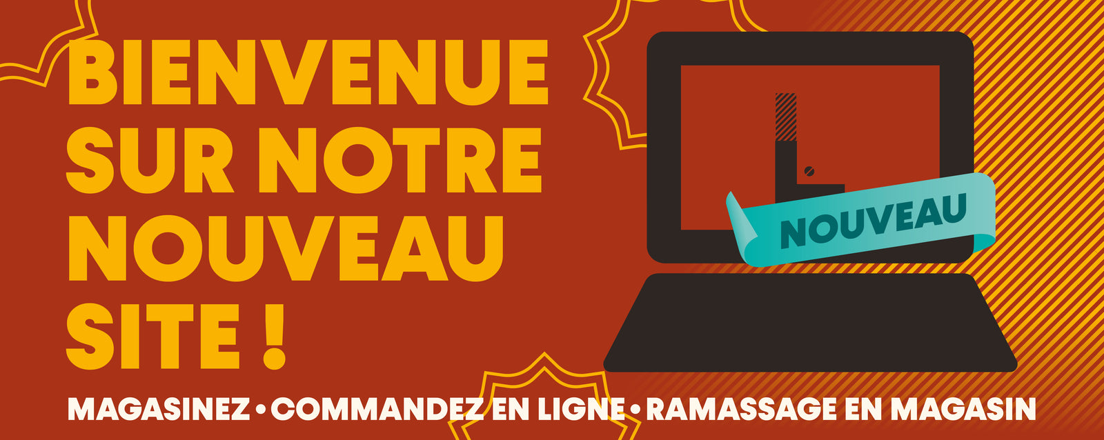 Nouveau site web