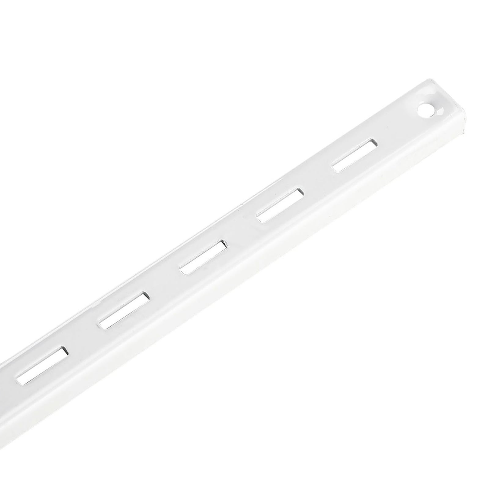 Crémaillère blanche pour étagère, 3'
