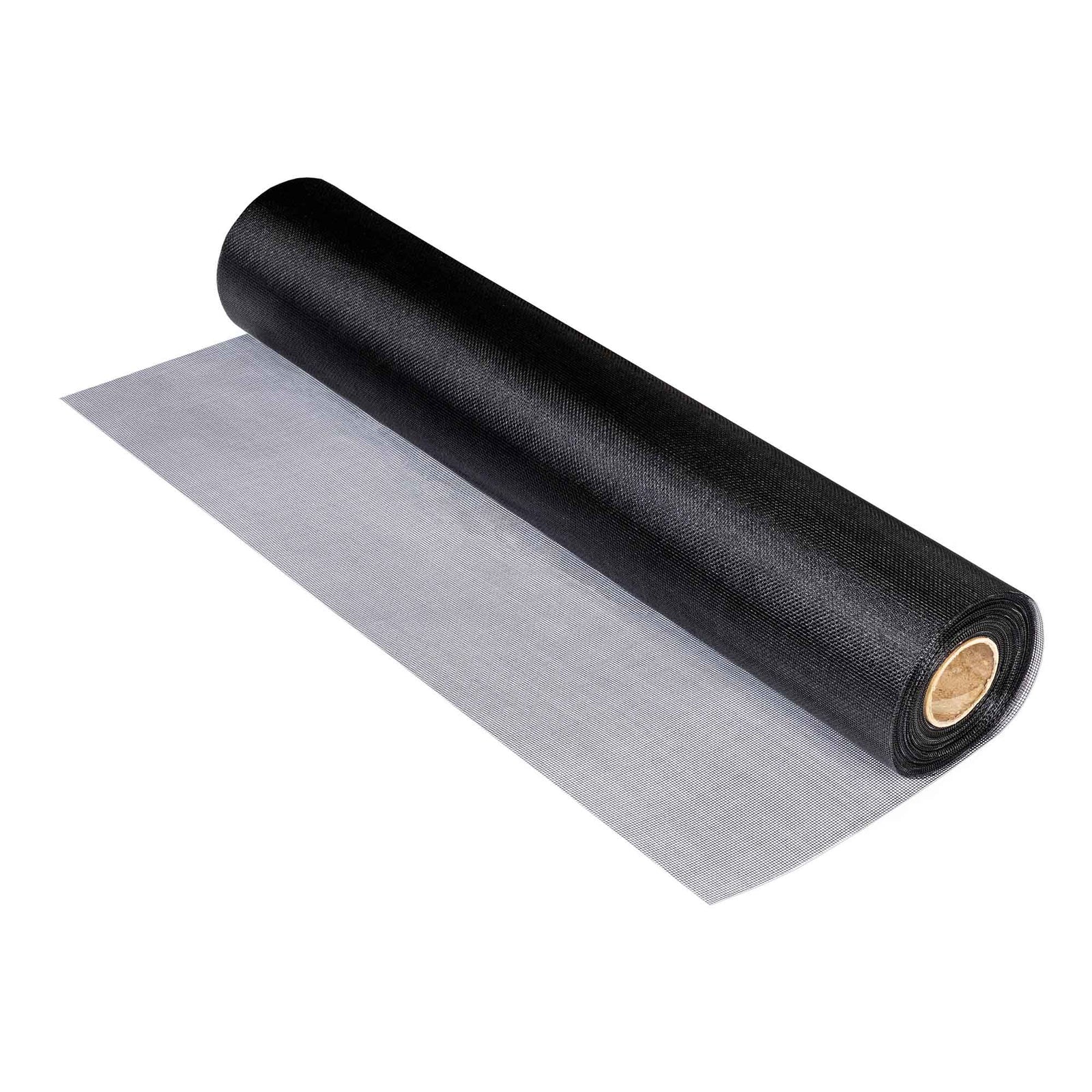 Moustiquaire en fibre de verre de 24'' x 100', noire 