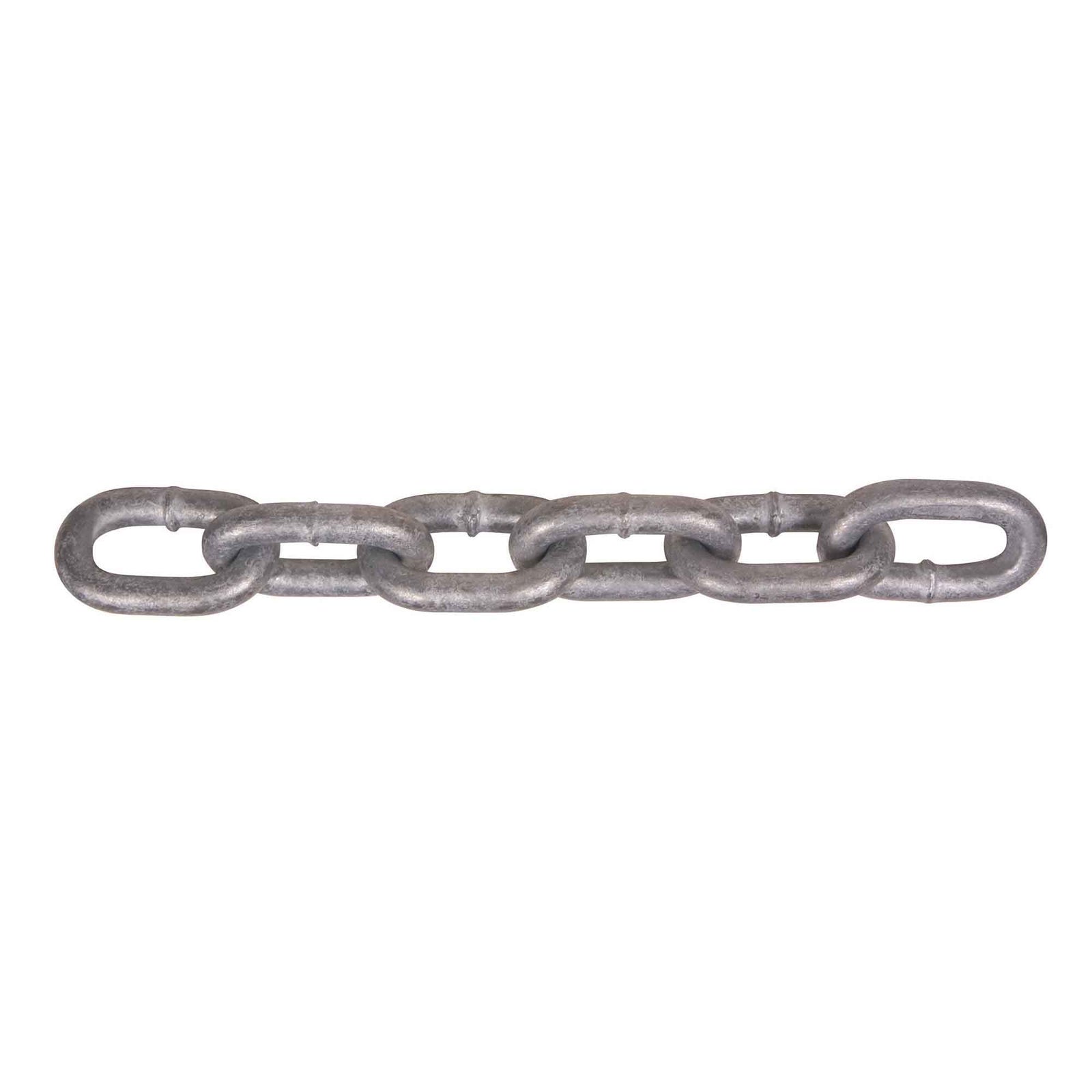 Chaîne en acier galvanisé de grade 30, 3/8" x 45' (vendue au pied linéaire)