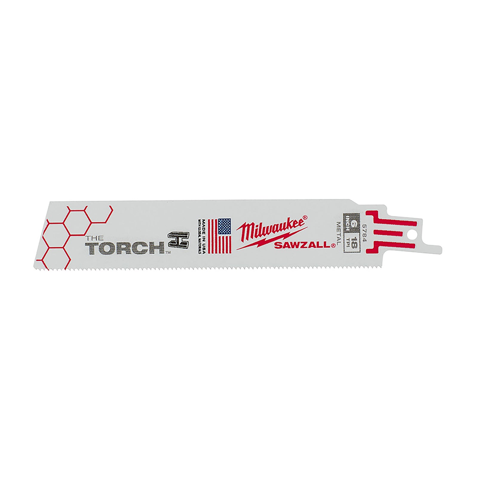 Lames SAWZALL THE TORCH à 18 DPP de 6 po (paq. 5)