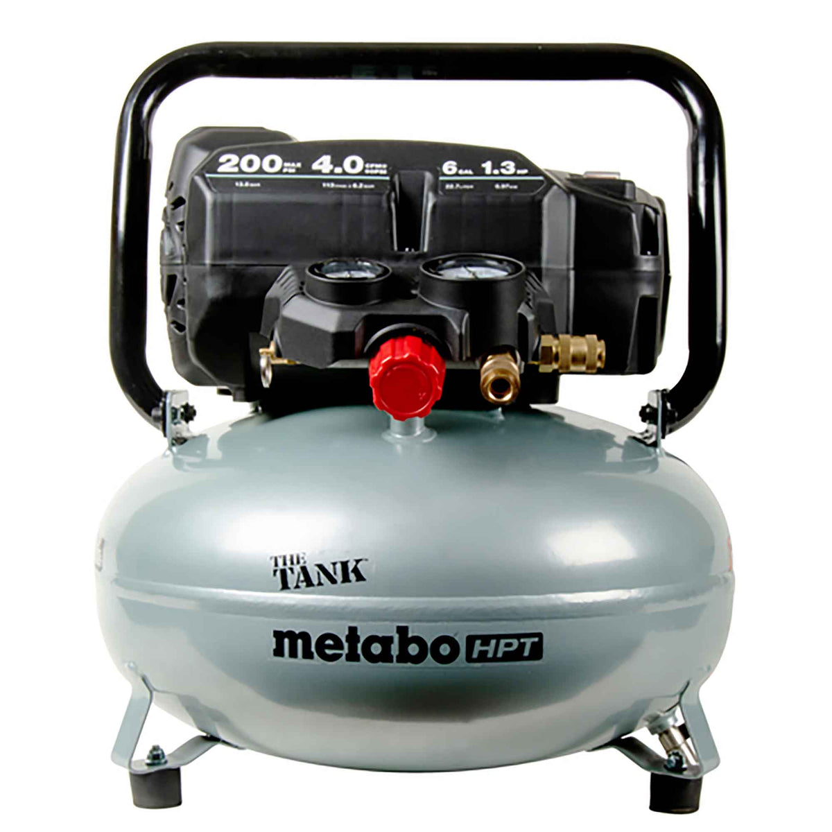 Compresseur de type Pancake portable et sans huile THE TANK, 6 gallons (2,8 pi3/min)