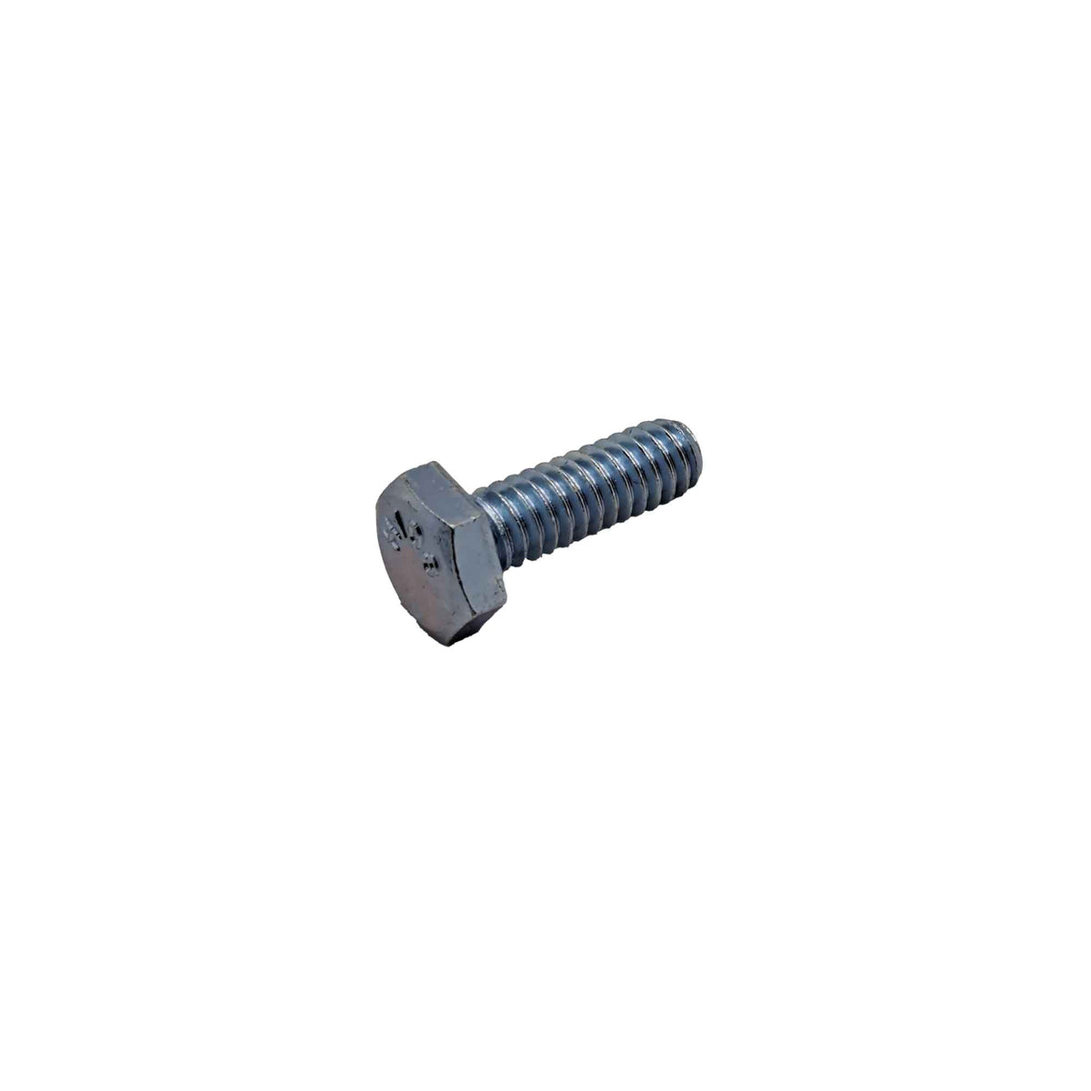 Boulon à tête hexagonale de grade 2 plaqué zinc, 1/4" x 3/4" (100 unités)