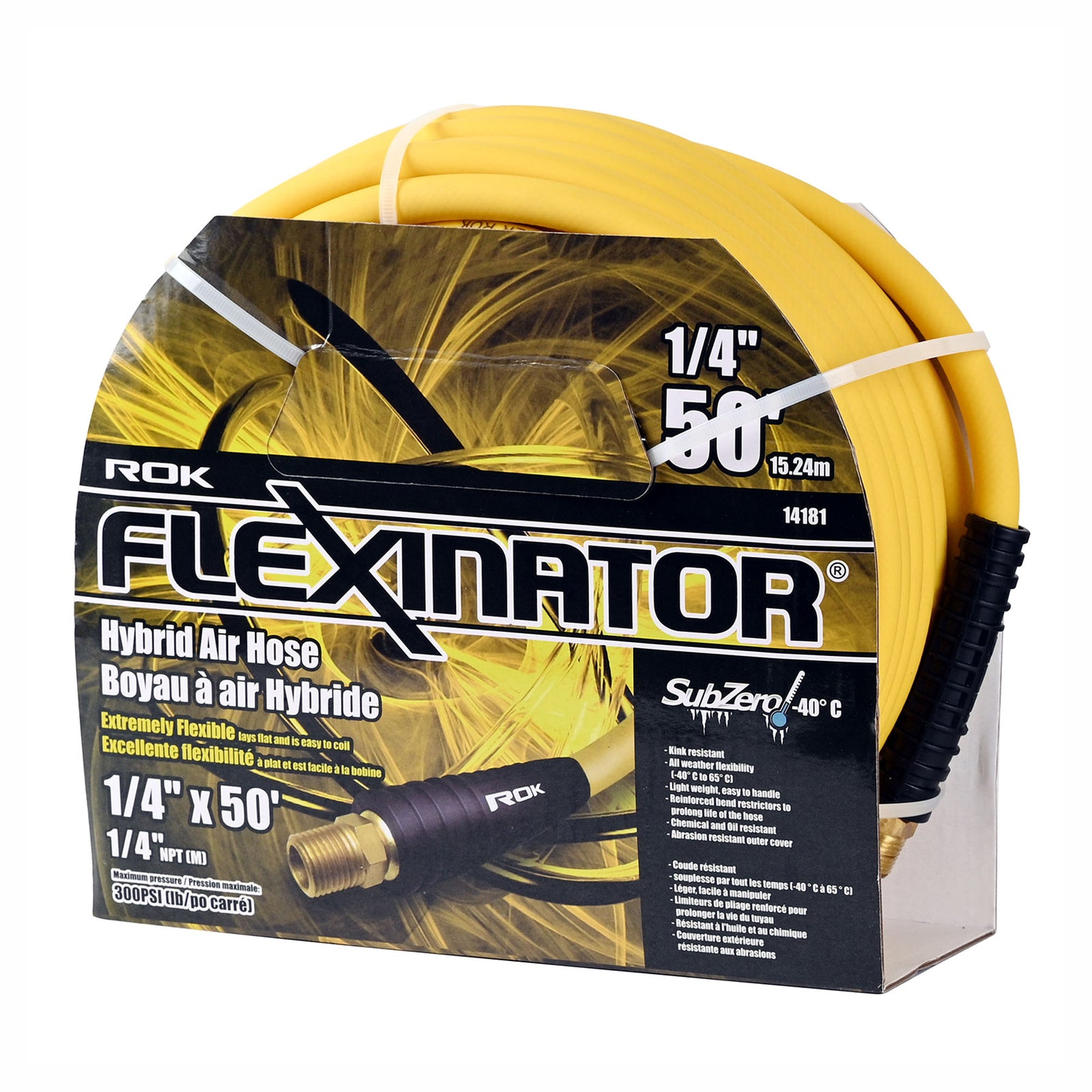 Boyau à air hybride FLEXINATOR, 1/4" X 50'