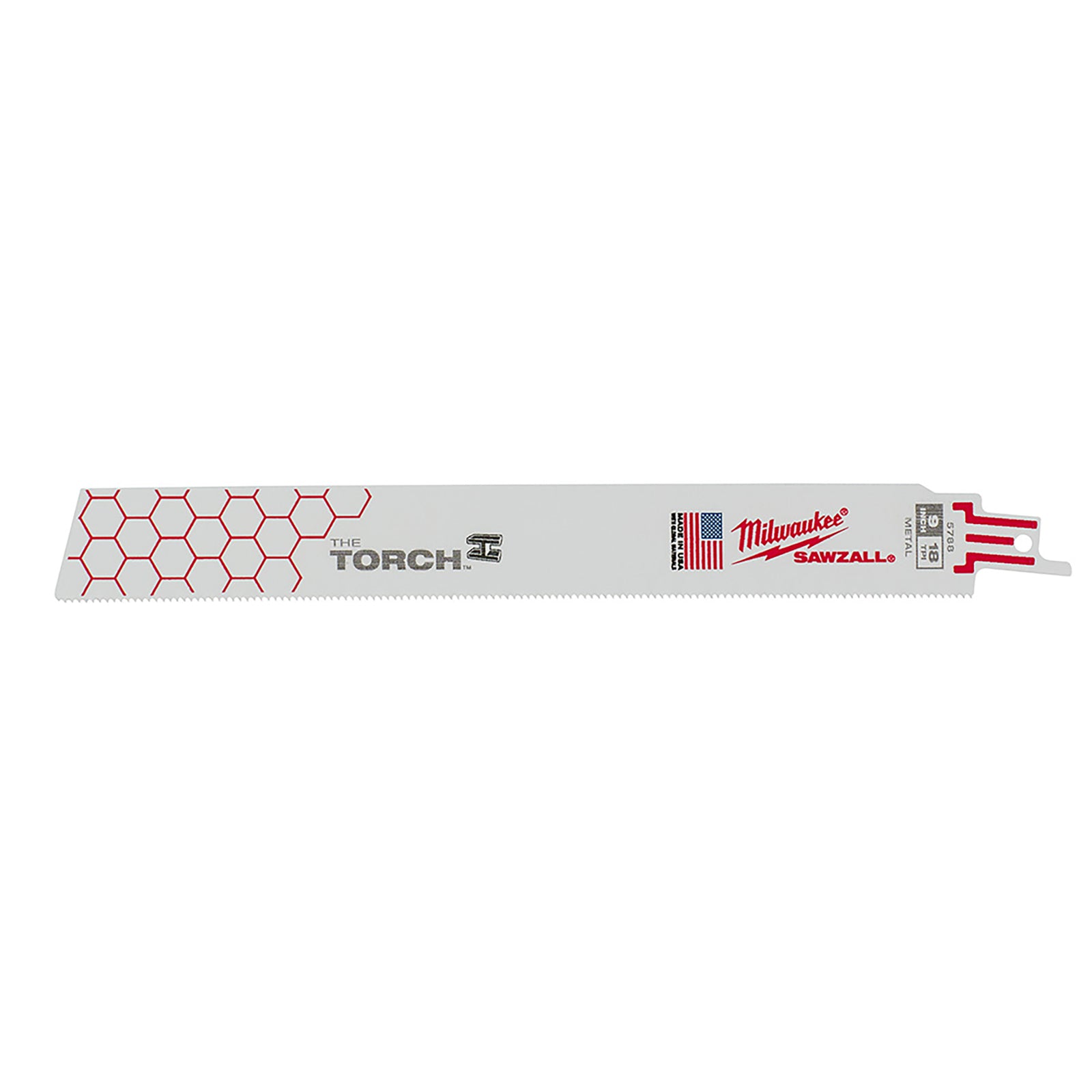 Lames SAWZALL THE TORCH à 18 DPP de 9 po (paq. 5)