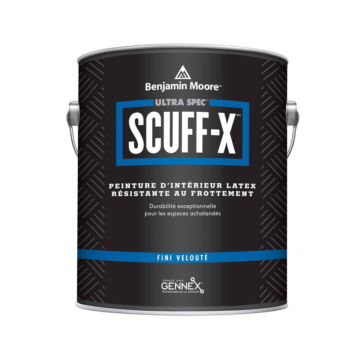 Peinture d'intérieur au latex Scuff-X velouté base 4, 3,79 L