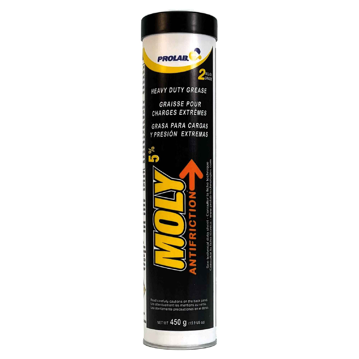 Graisse industrielle pour charges extrêmes MOLLY-2, 450 g