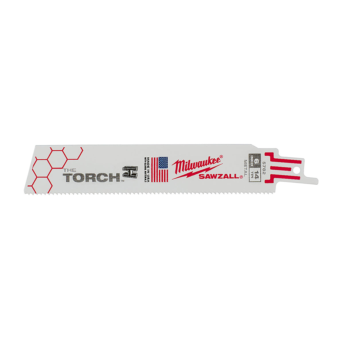Lames SAWZALL THE TORCH à 14 DPP de 6 po (paq. 5)