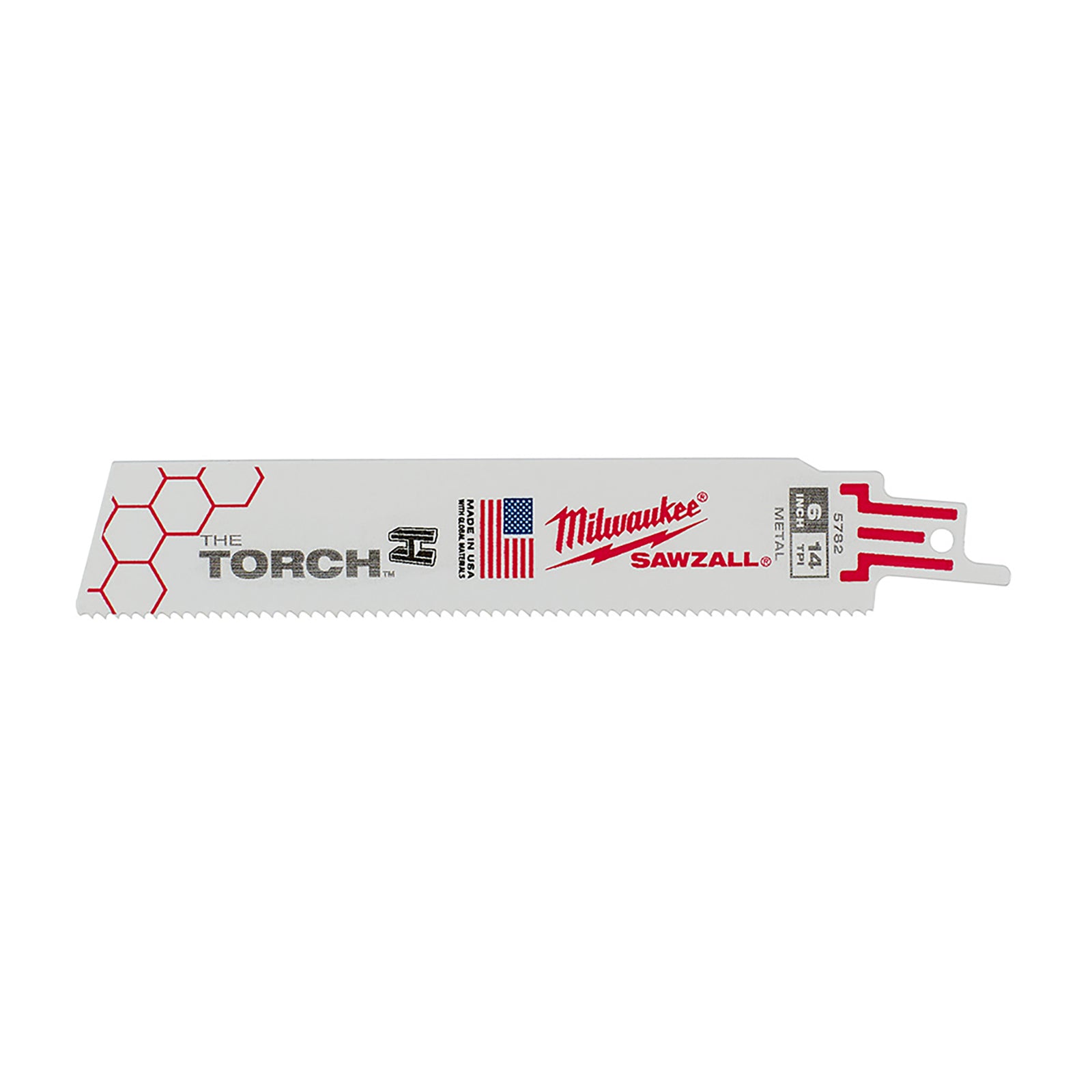 Lames SAWZALL THE TORCH à 14 DPP de 6 po (paq. 5)