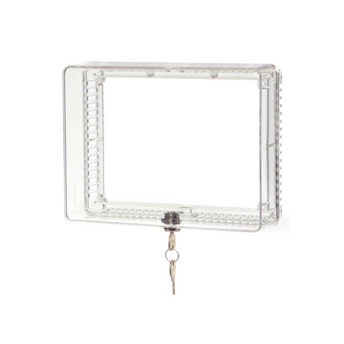 Protecteur verrouillable pour thermostat, clair