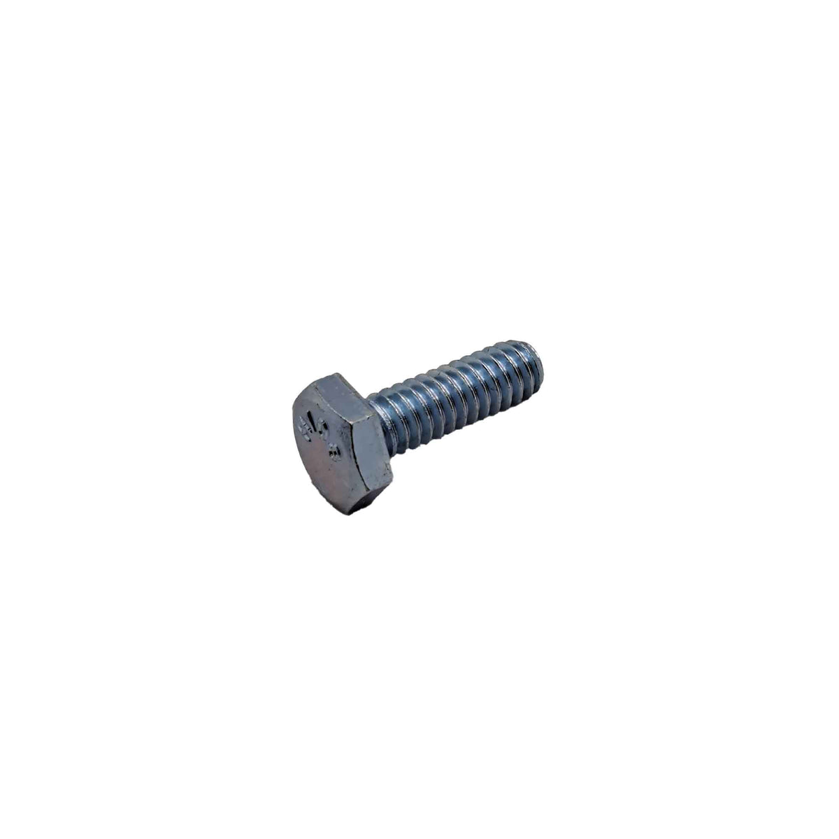 Boulon à tête hexagonale de grade 2 plaqué zinc, 1/4" x 1-1/2" (100 unités)