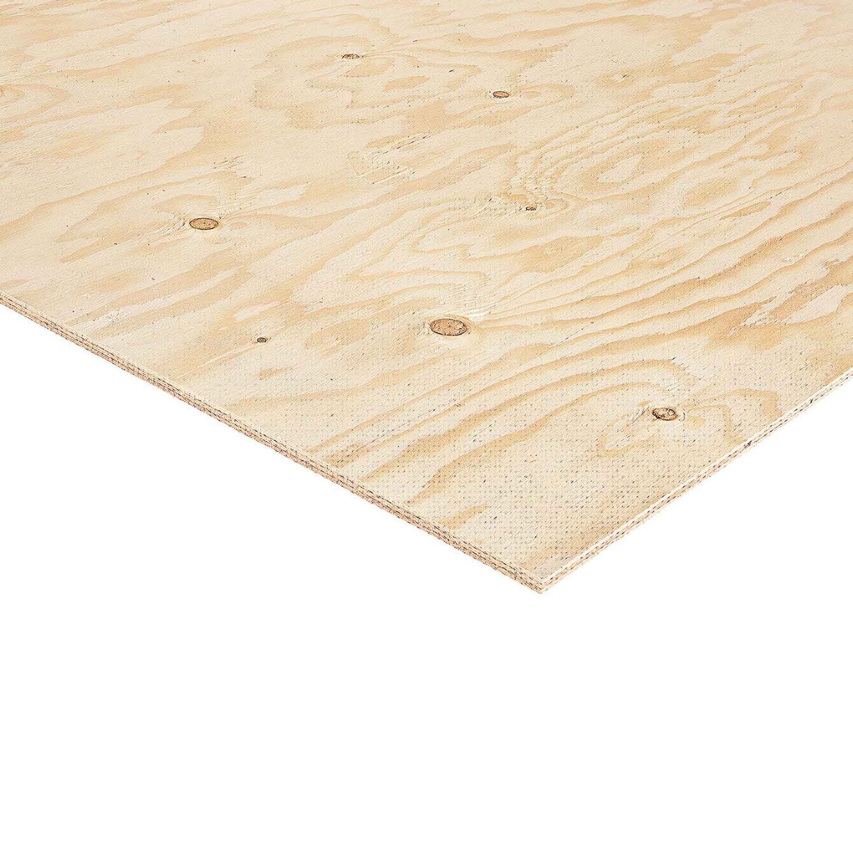 Contreplaqué d’épinette standard embouveté, 5/8" x 4' x 8' 