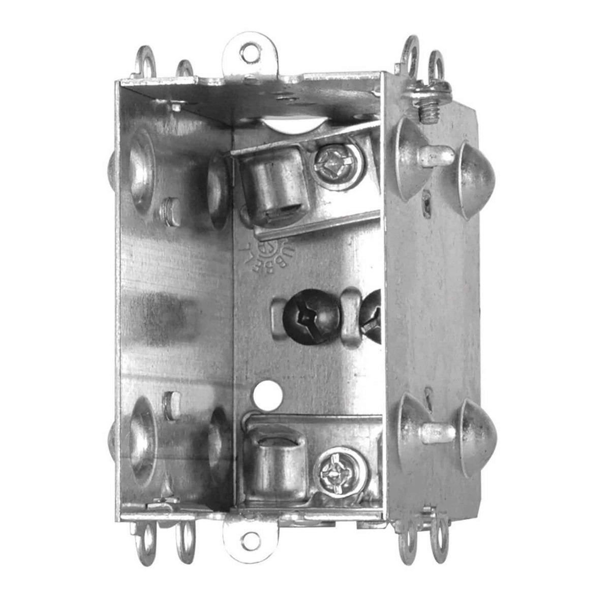 Boîte électrique rectangulaire regroupable pour (1) dispositif, 3'' de profondeur (15 po3)