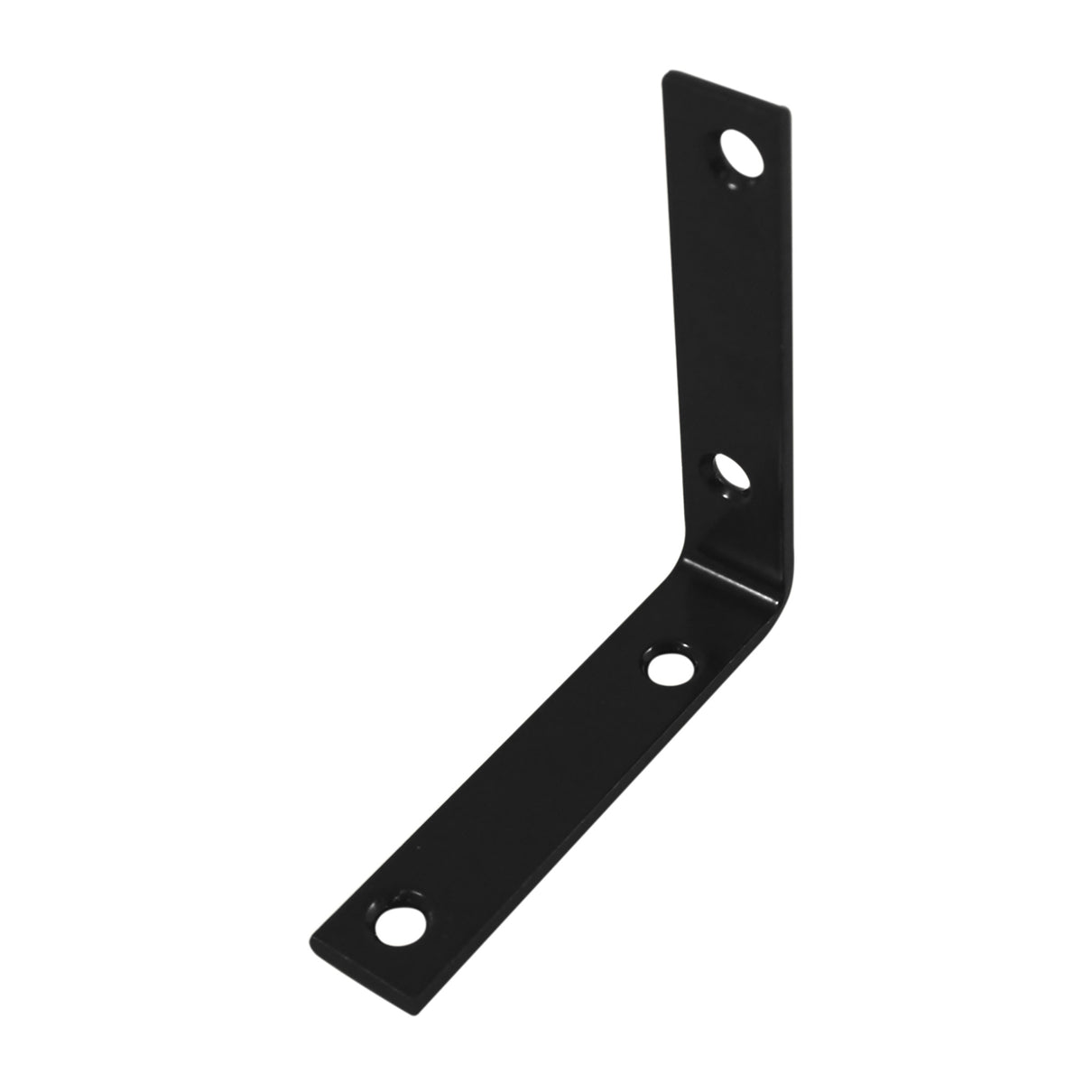 Renfort noir de coin, 3-5/8'' x 3-5/8'' x 3/4''